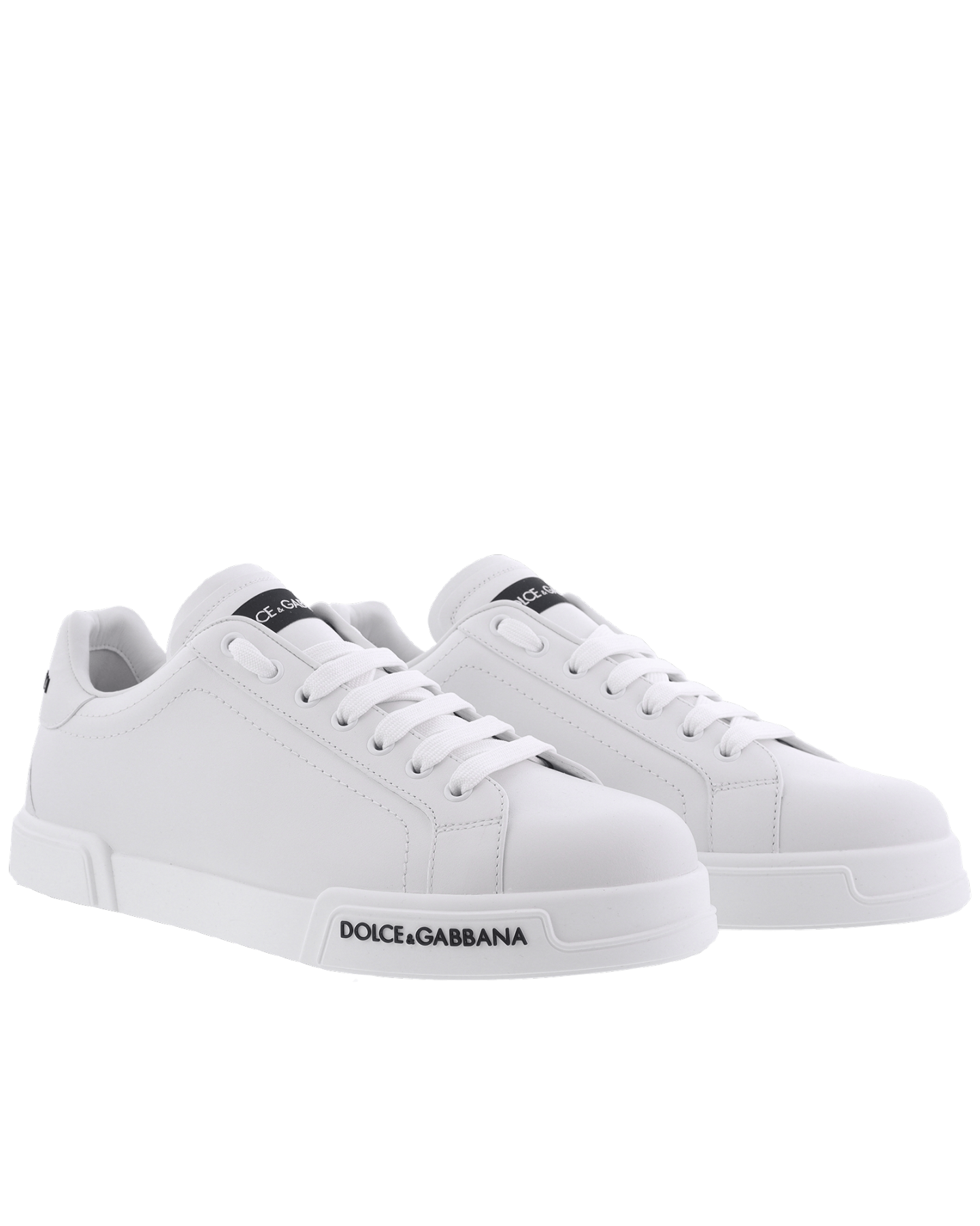 D&g sales white sneakers