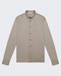 Herren Interlock Supima Hemd Langarm