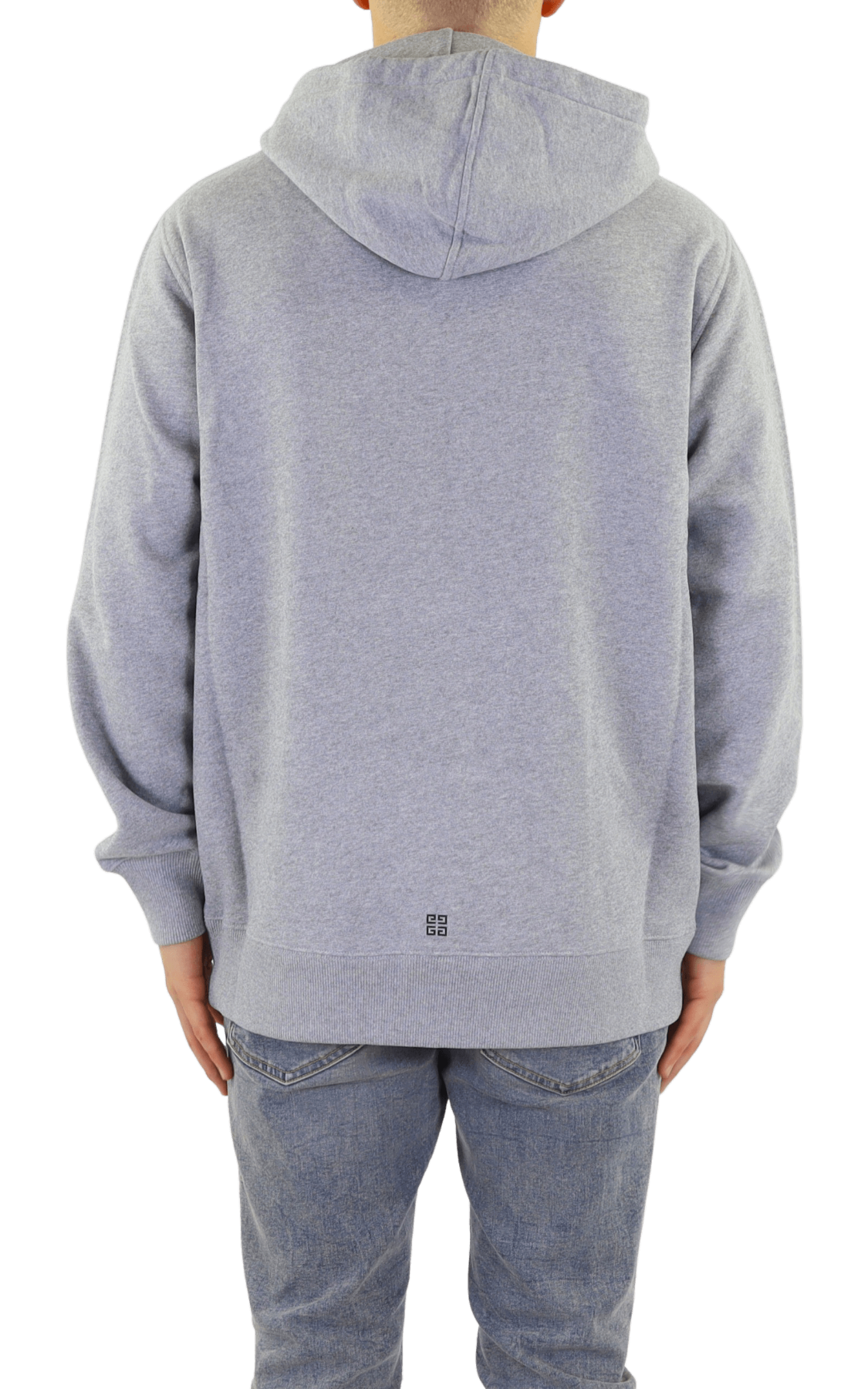 Heren Classic Zip-Up Hoodie Grijs