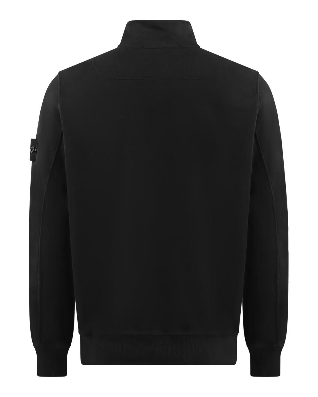 Heren Half-Zip Sweater Zwart