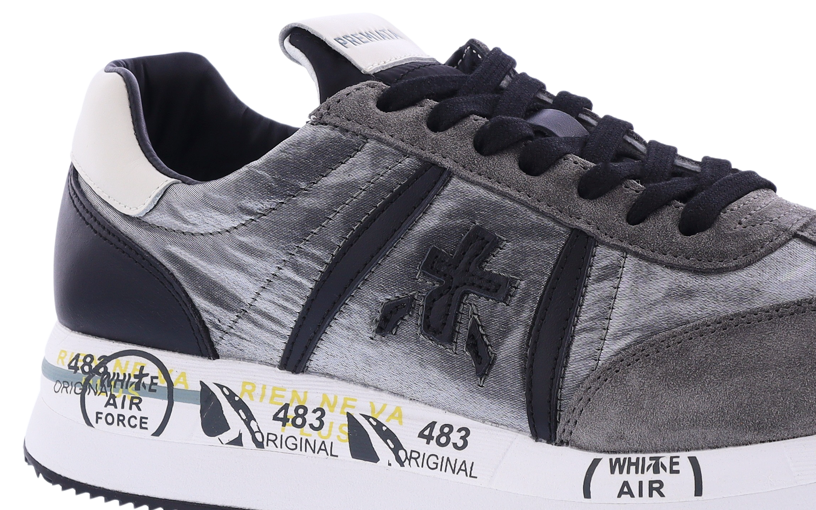 Dames Conny Sneaker Grijs/Zilver
