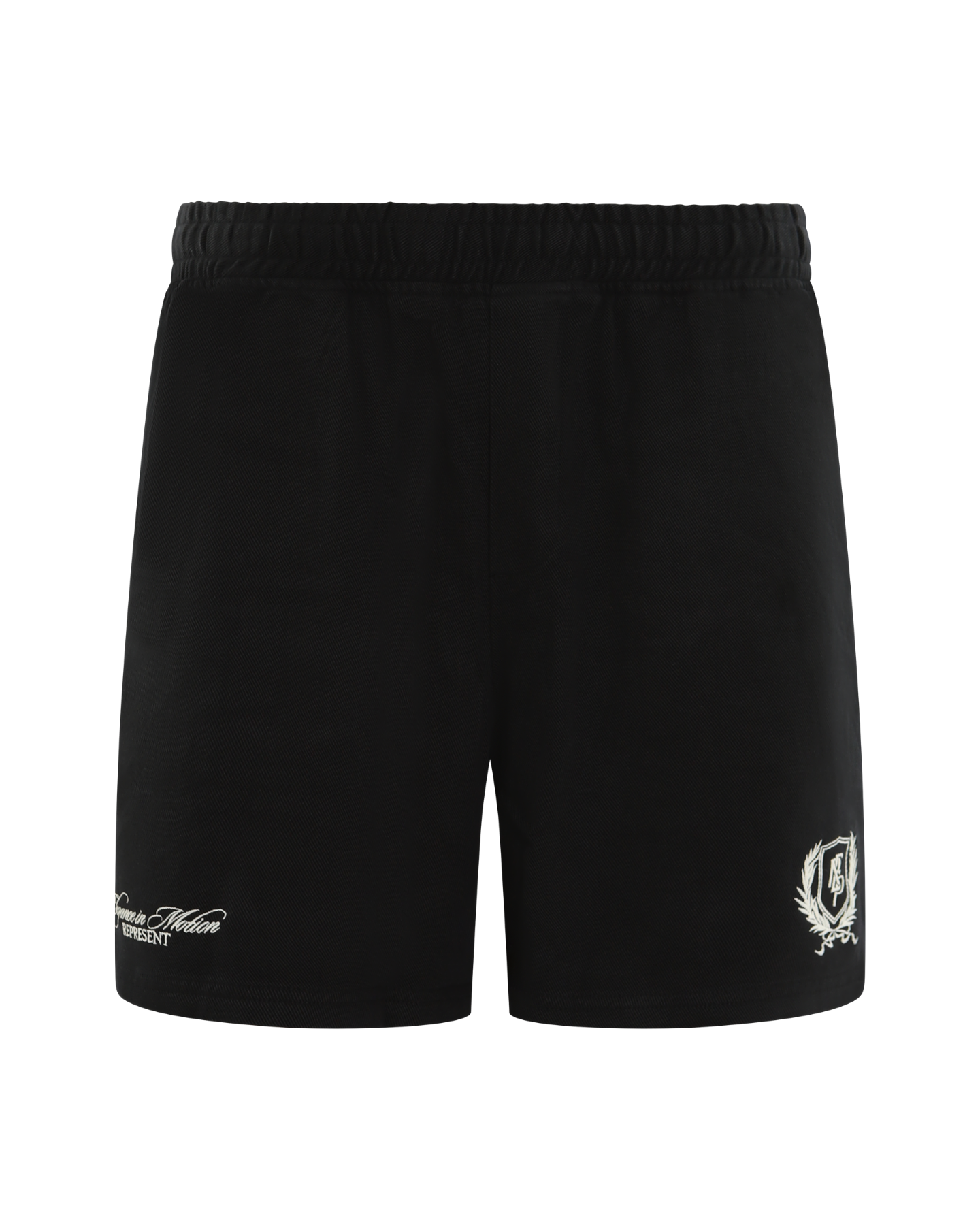 Heren Crest Short Zwart