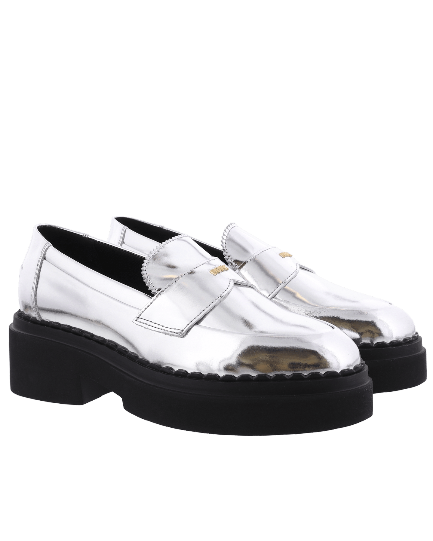 Dames Frankie Loader Loafer Zilver