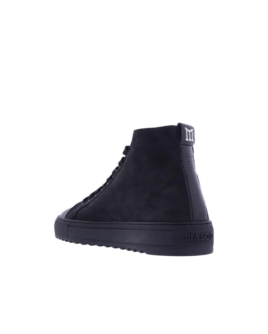 Heren Astro High Sneaker Zwart