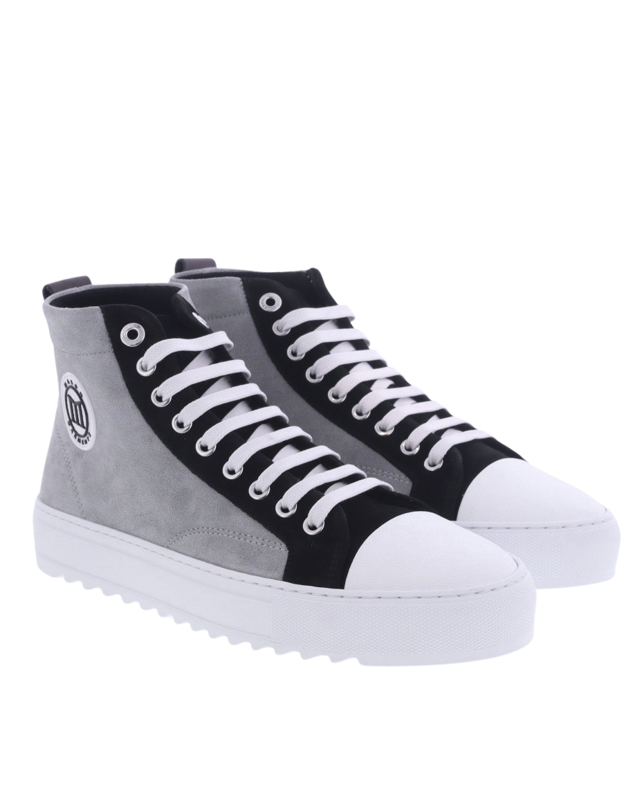 Heren Astro Hightop Sneaker Grijs