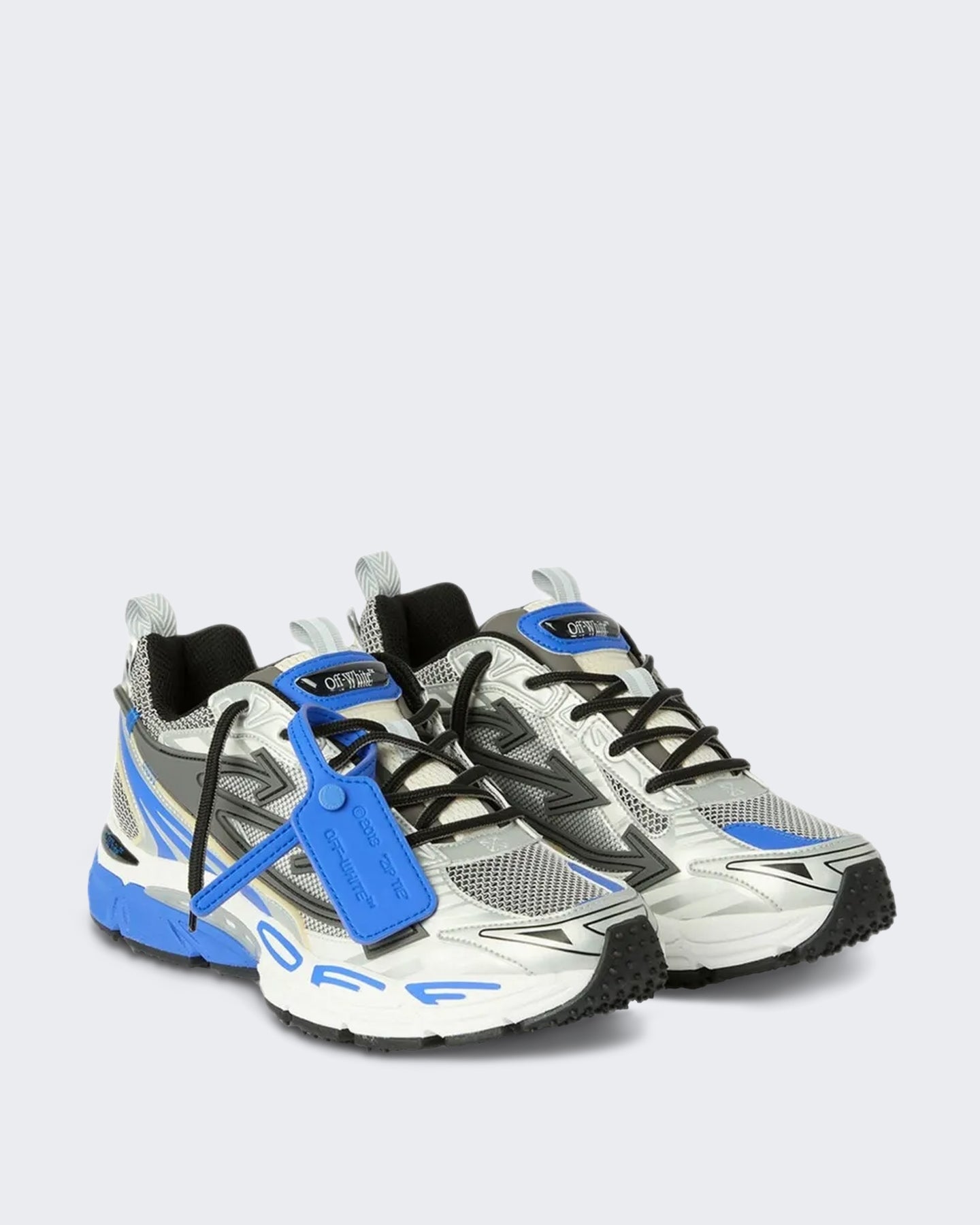 OFF WHITE Heren Lage sneaker in grijs en blauw - Eleganza.nl