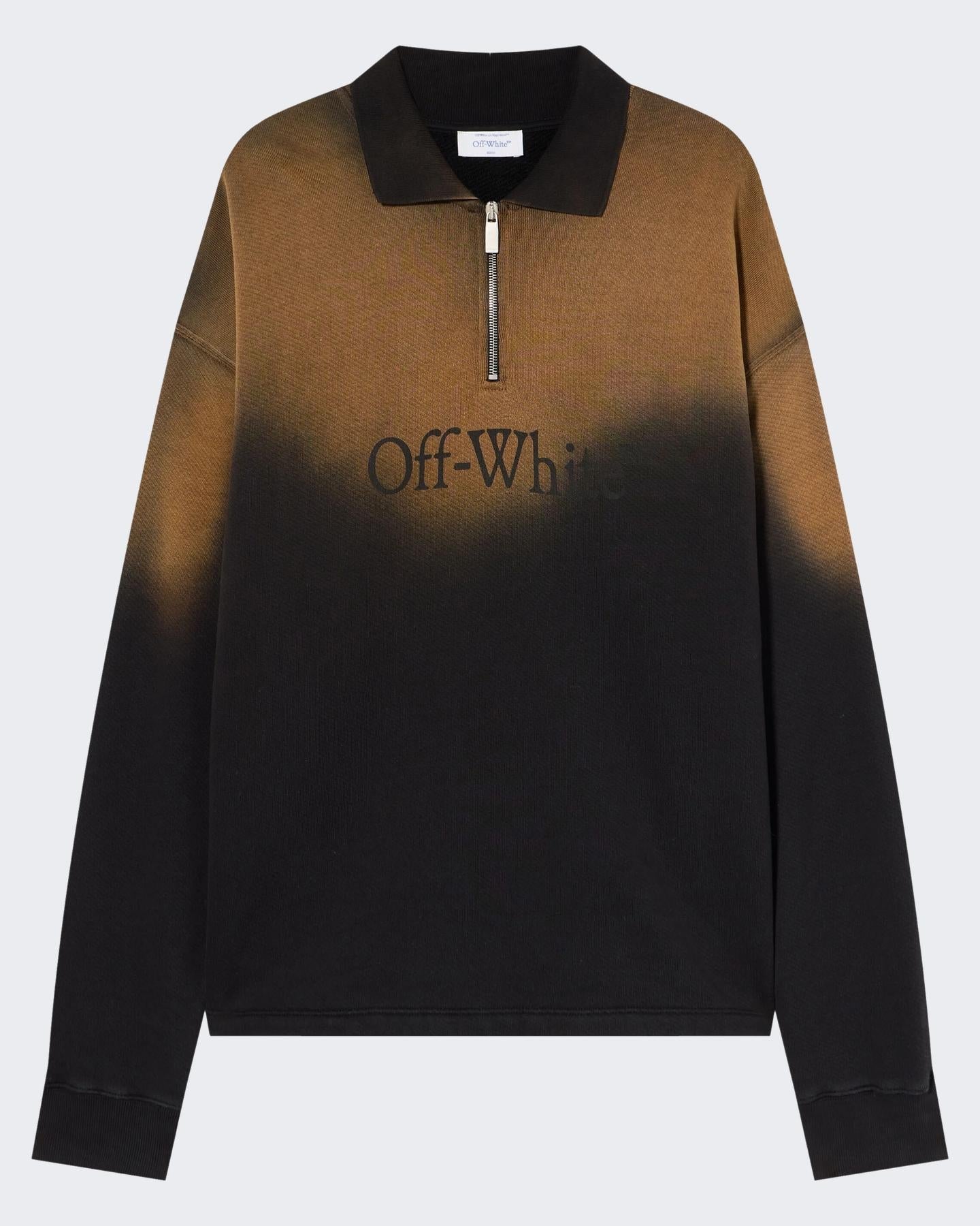 OFF WHITE Heren LAUNDRY FLEECE L/S POLO - Eleganza.nl