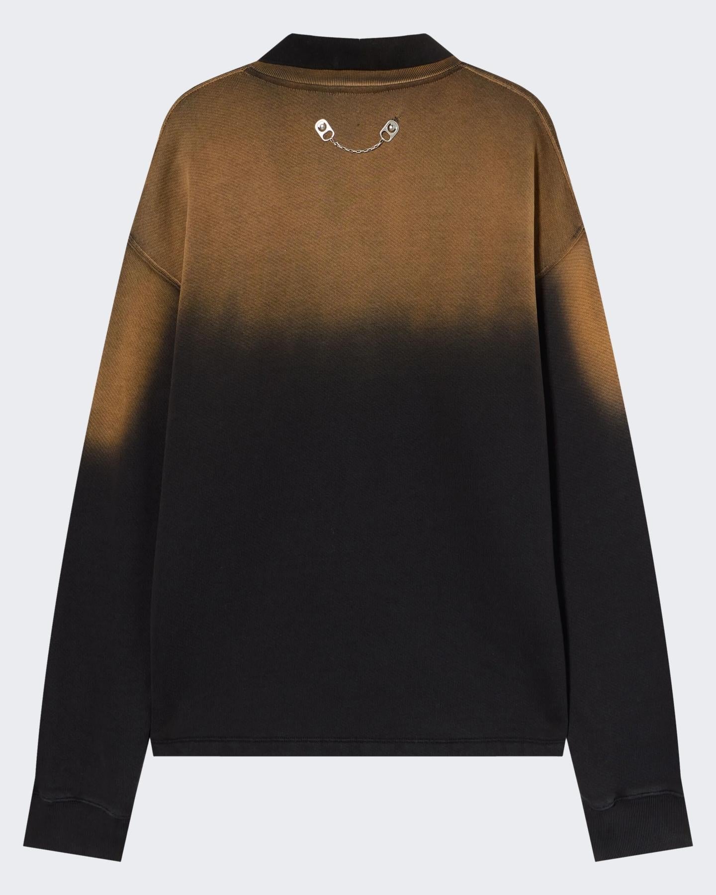 OFF WHITE Heren LAUNDRY FLEECE L/S POLO - Eleganza.nl