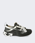 Heren Space Memo sneaker in zwart en wit — huidige kleur