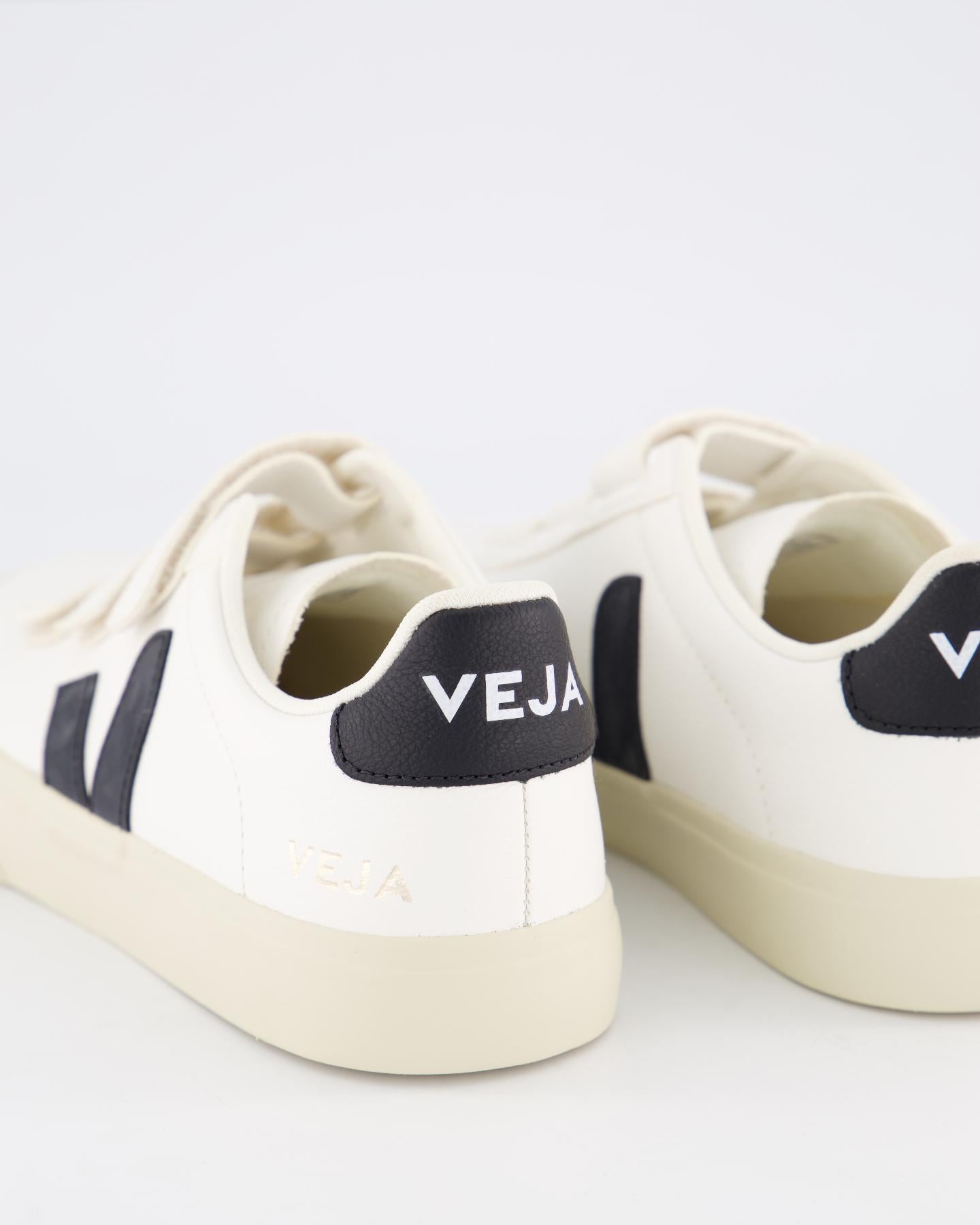 Dames Recife Sneaker Leer Wit/Zwart