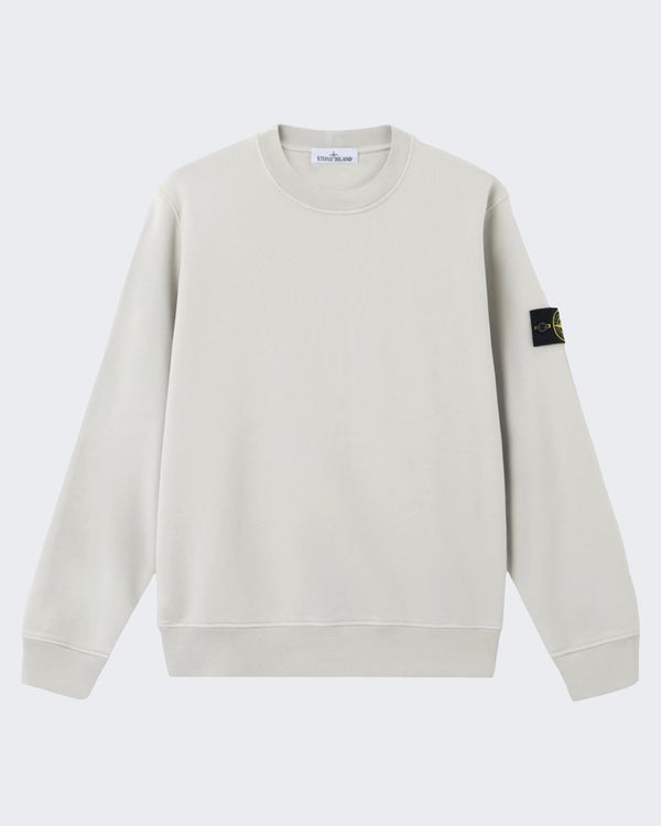 Heren Logo-Patch Sweater Grijs
