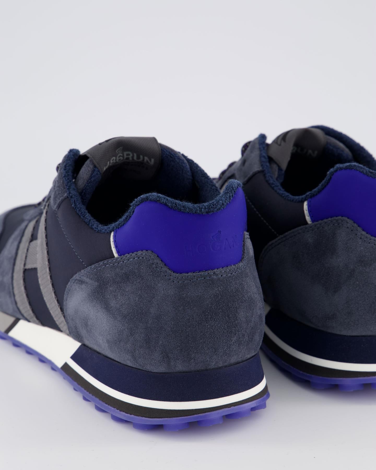 Heren H383 Sneaker Blauw