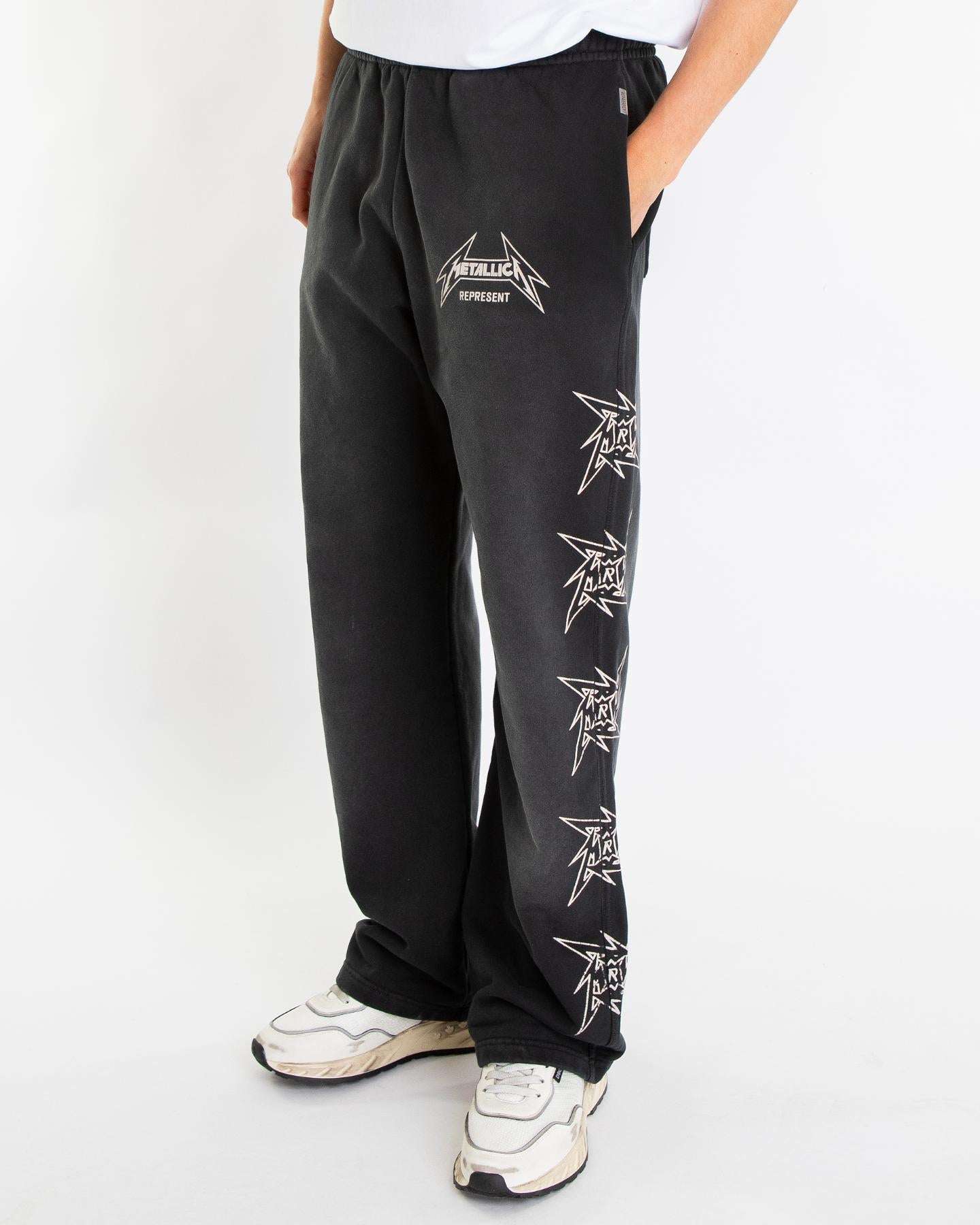 Heren Metallica 40 Yrs Pants Zwart