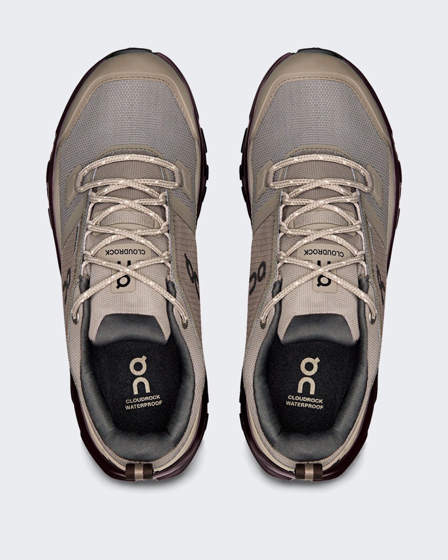 On Dames Cloudrock Low Wp 1 W Cinder | Ox 4832 Grijs - Eleganza.nl
