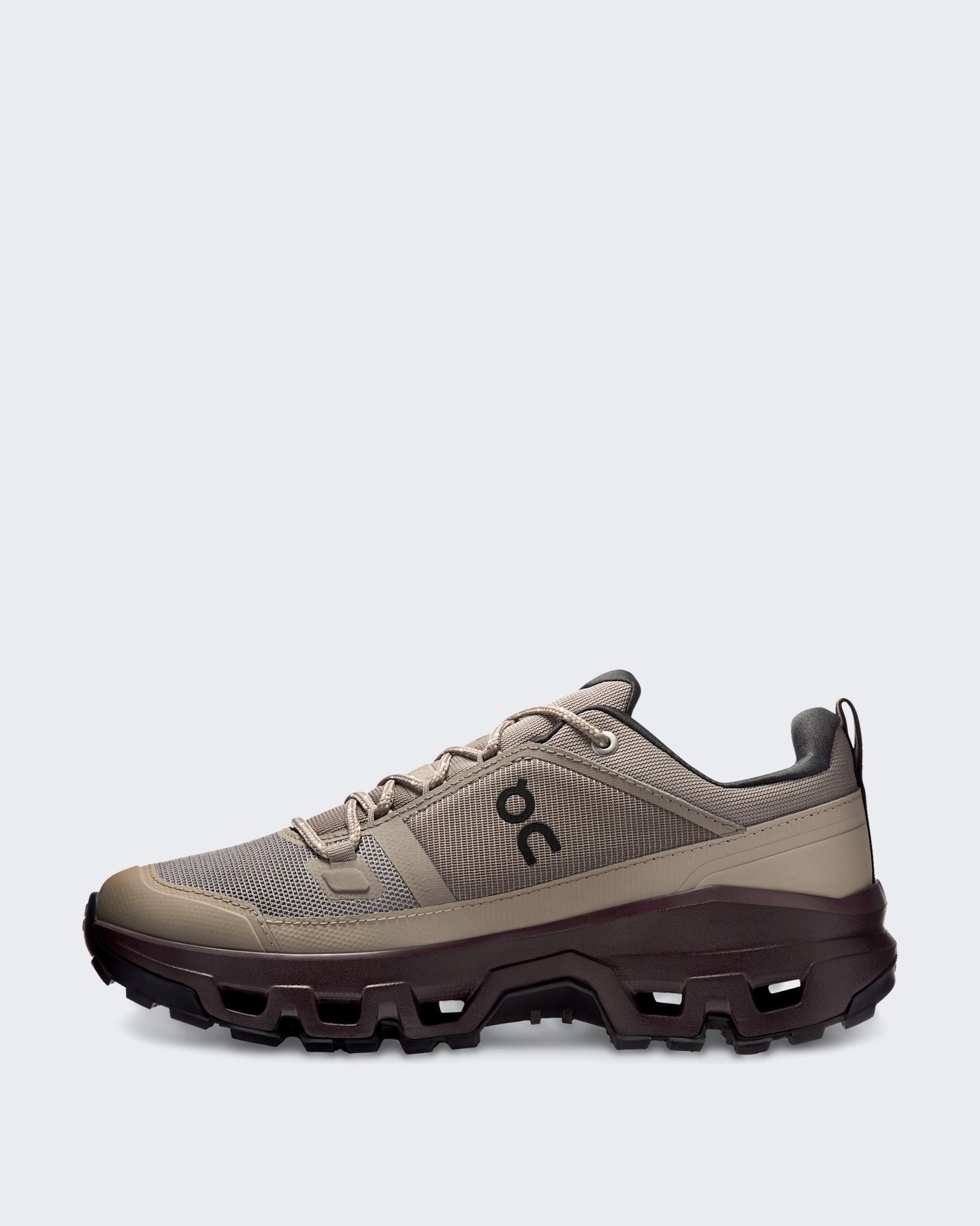 On Dames Cloudrock Low Wp 1 W Cinder | Ox 4832 Grijs - Eleganza.nl