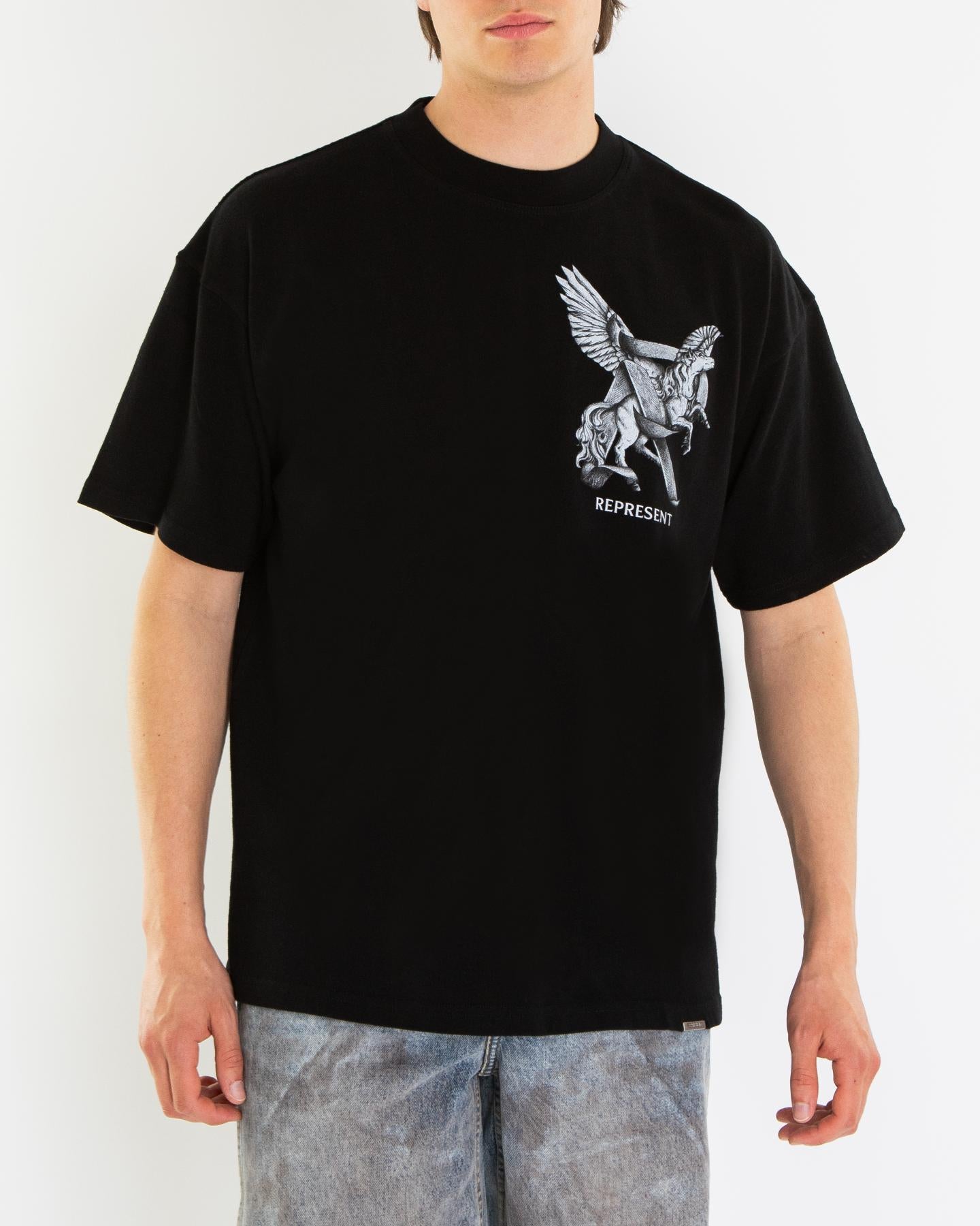Heren Elegance In Motion Shirt Zwart