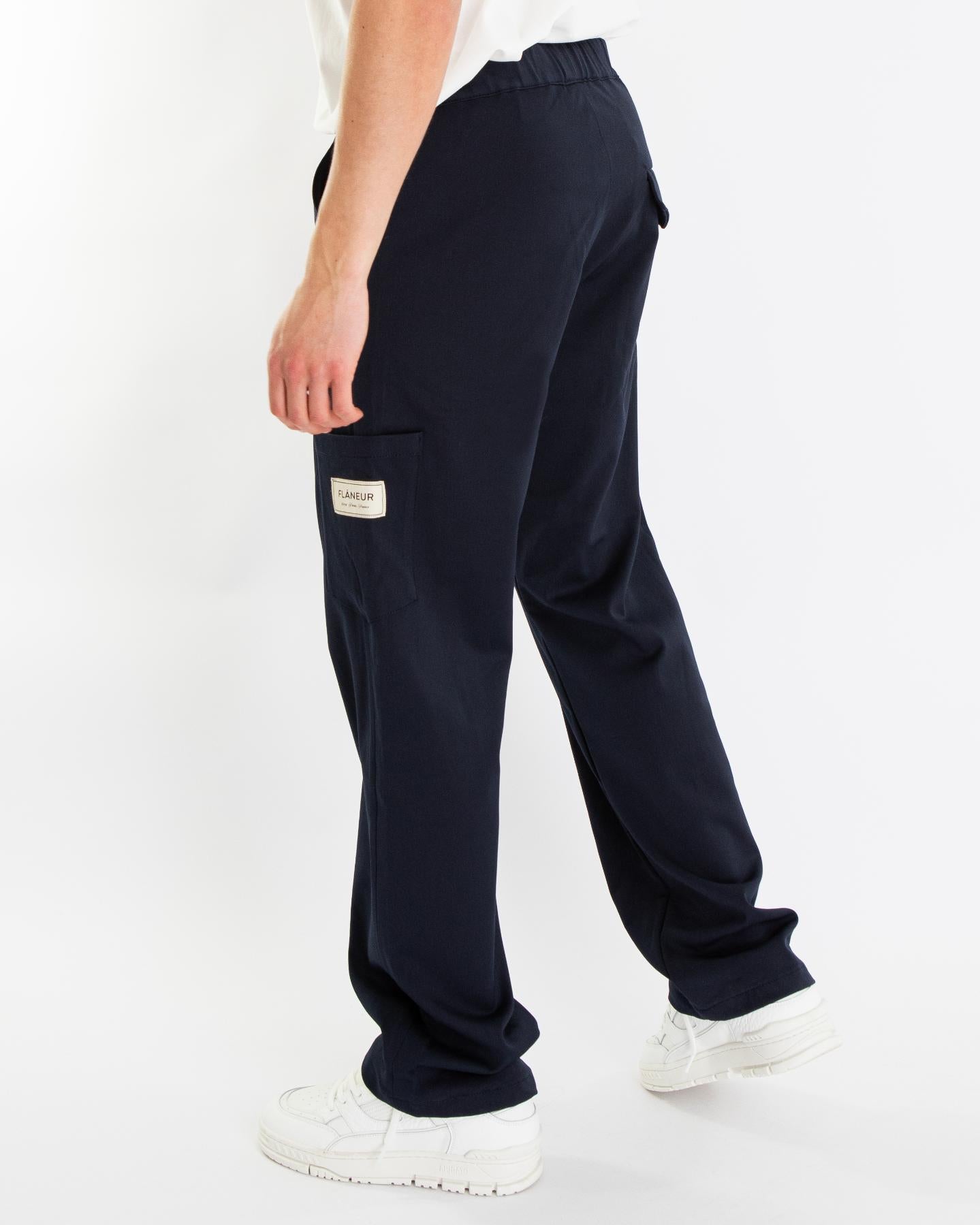 Heren Atelier Tailored Broek Blauw