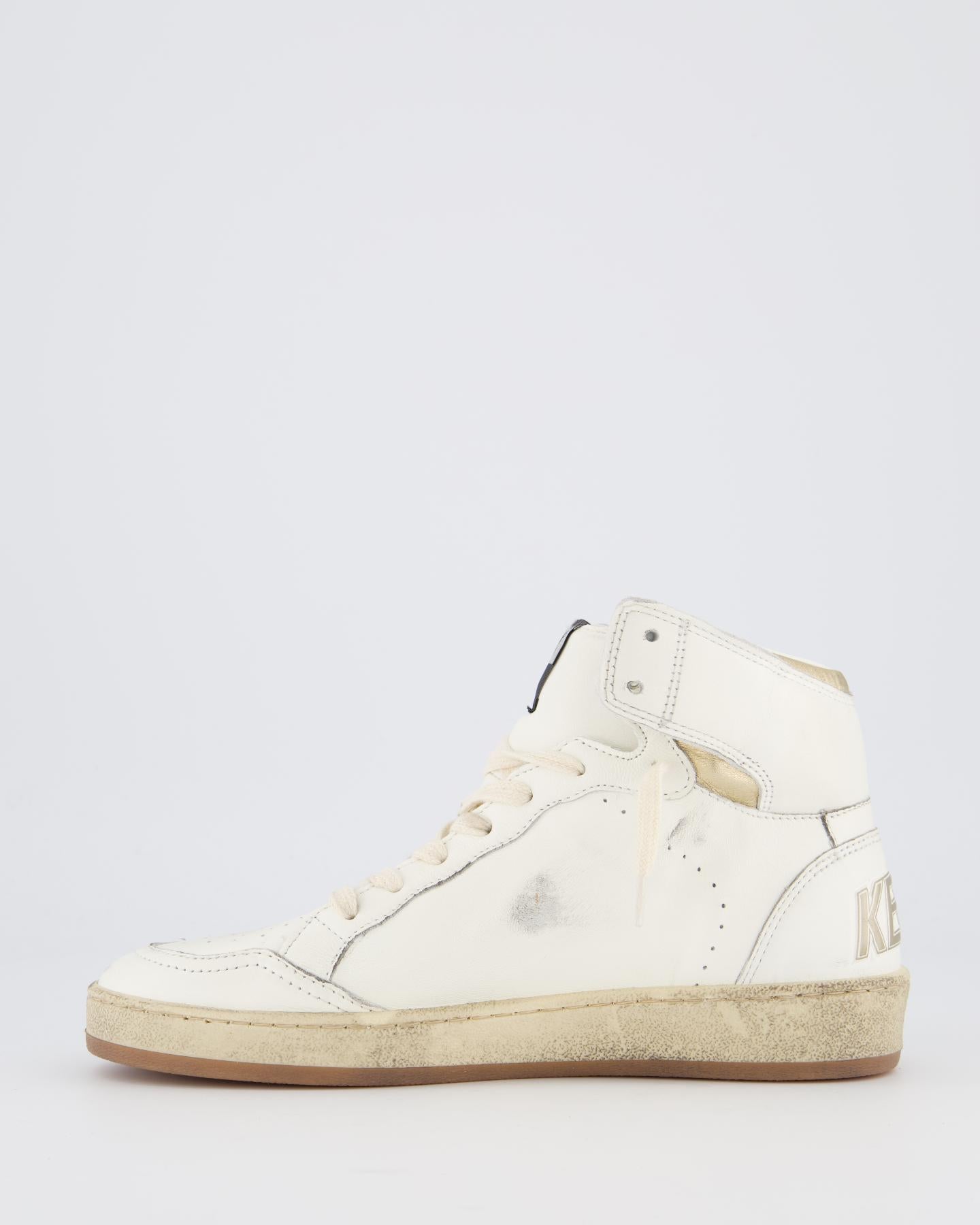 Dames Sky Star Sneaker Wit/Goud