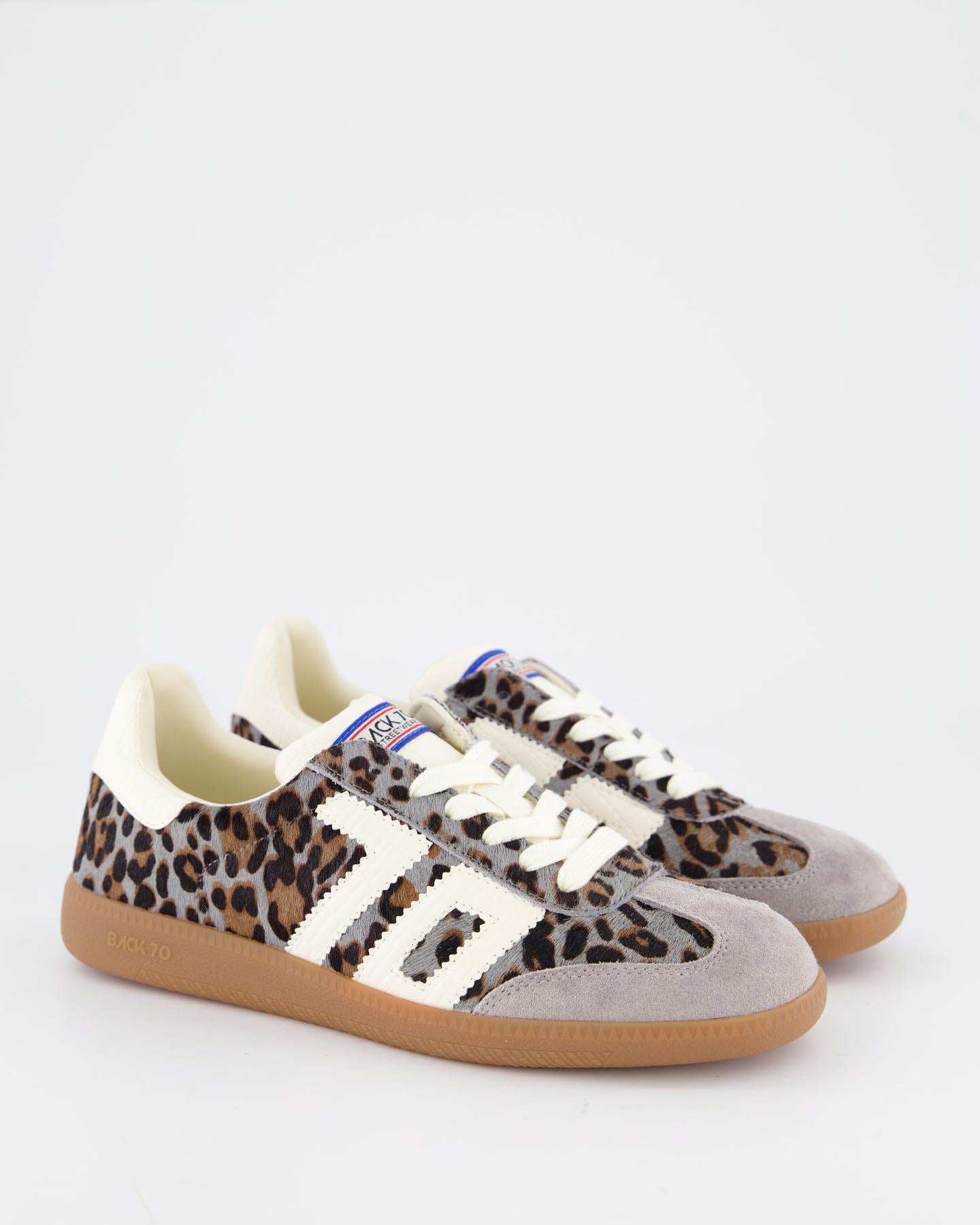 Dames Leopard Sneaker Blauw