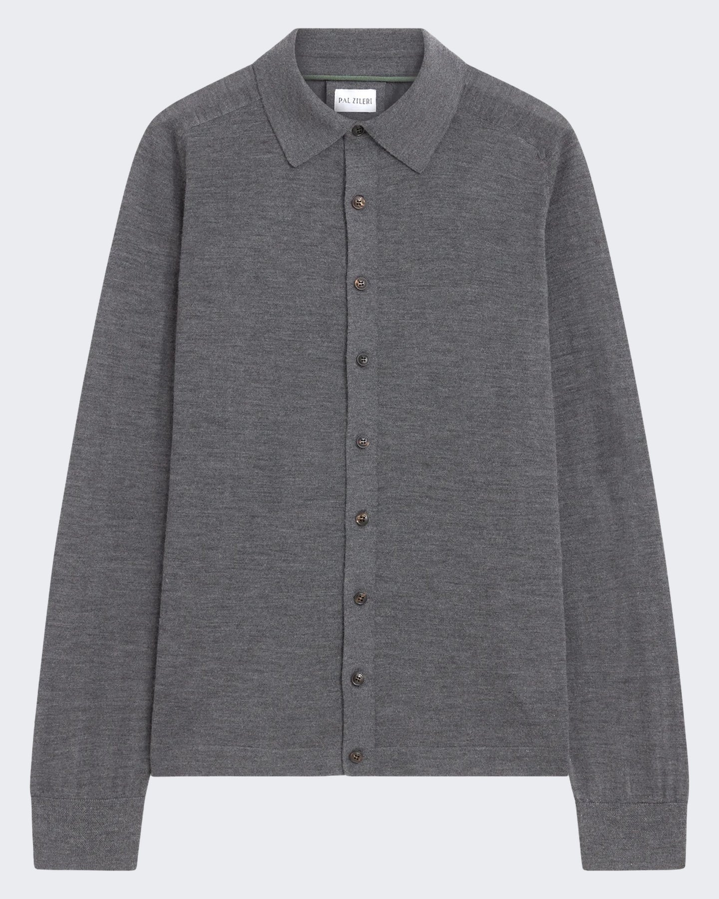Pal Zileri Heren Fijngebreid knitwear trui in grijs - Eleganza.nl