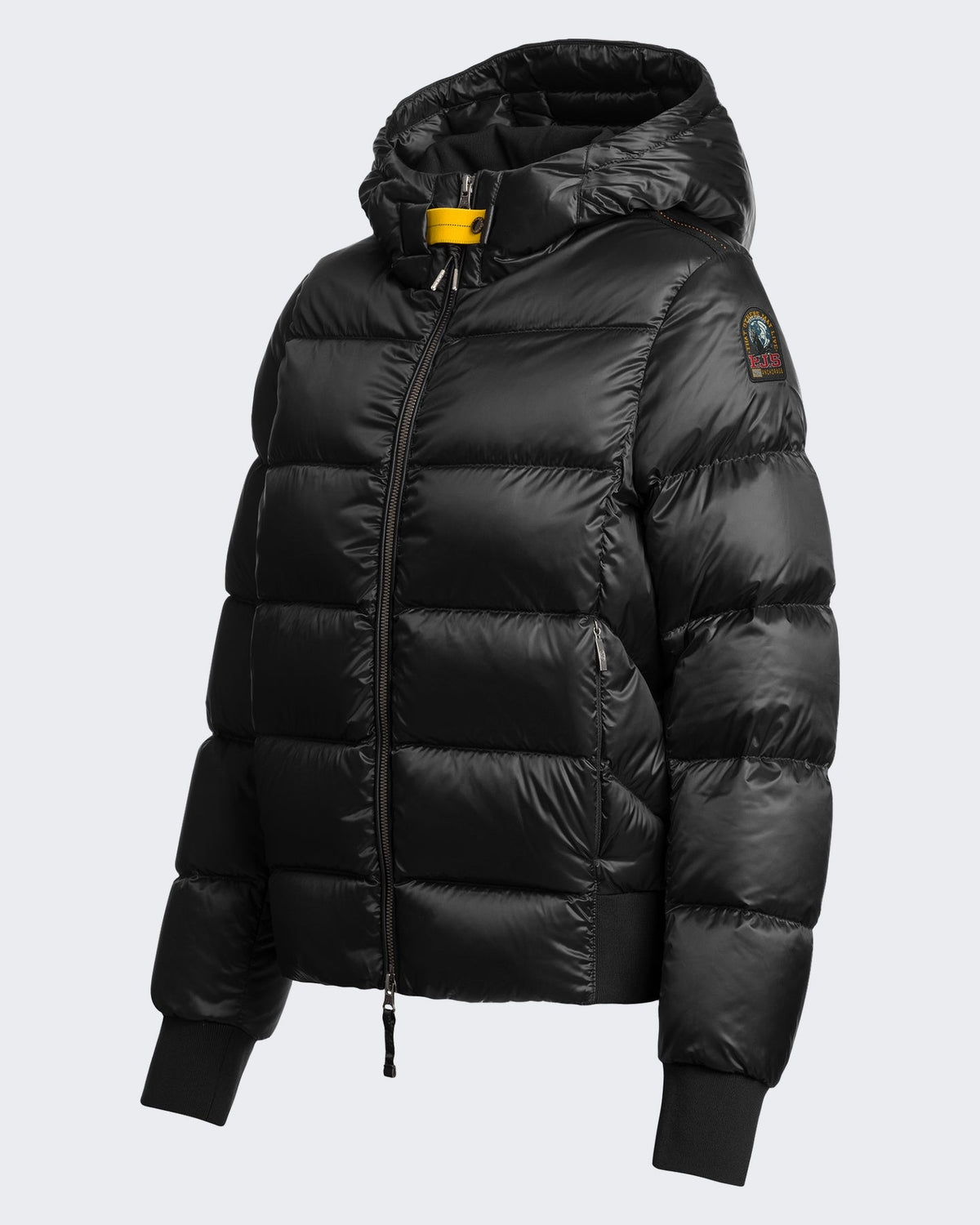 Parajumpers Dames Gewatteerde donzen jas met capuchon Zwart - Eleganza.nl