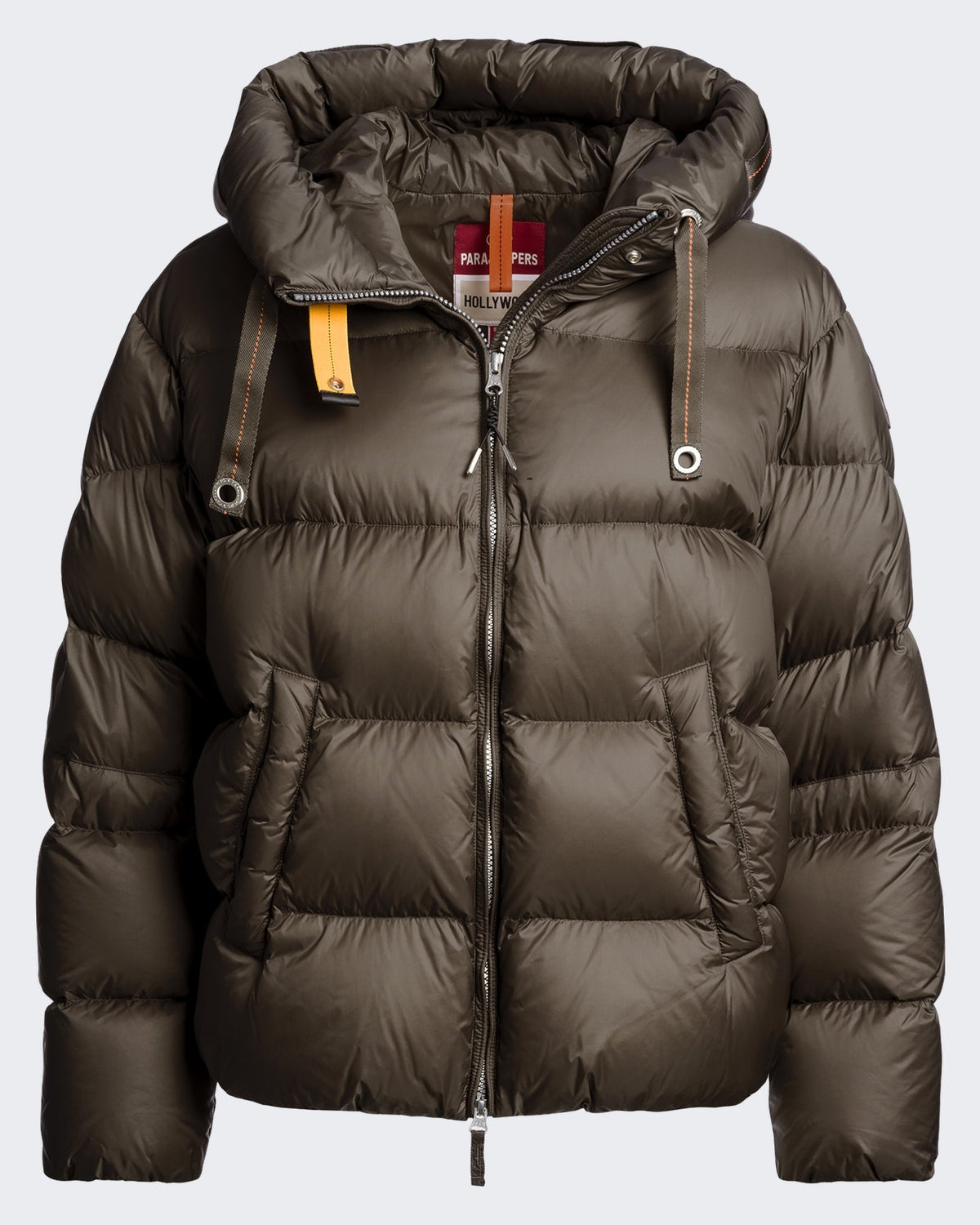 Parajumpers Dames Gewatteerde jas met capuchon Metallic Goud - Eleganza.nl