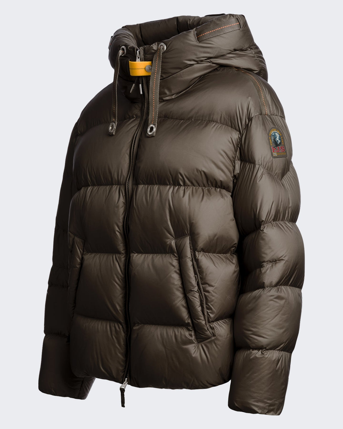 Parajumpers Dames Gewatteerde jas met capuchon Metallic Goud - Eleganza.nl