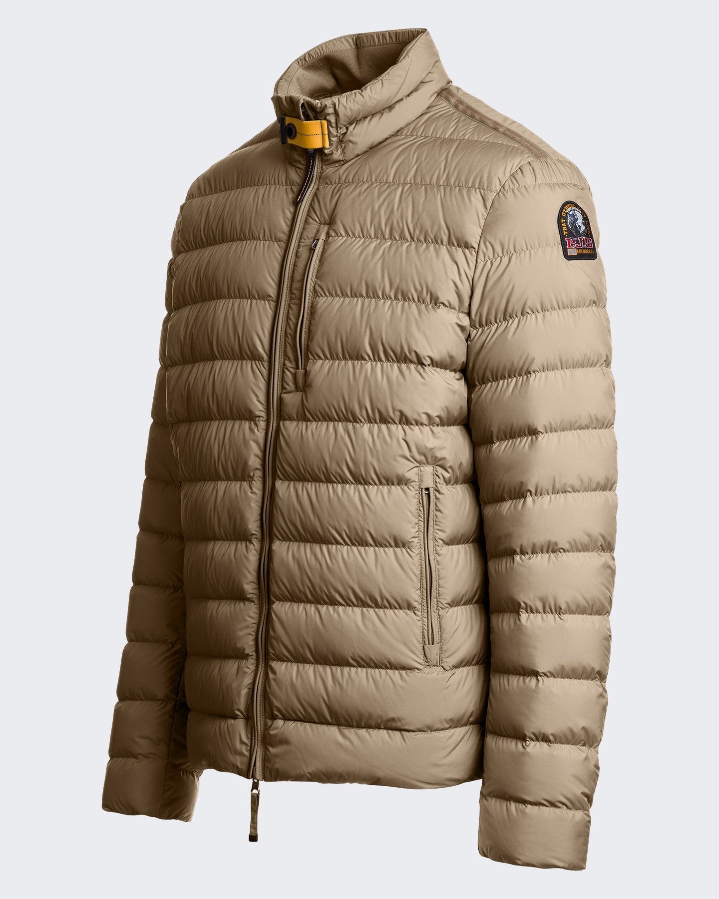 Parajumpers Heren Korte donzen jas in gedempte kaki kleur Groen - Eleganza.nl