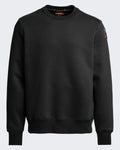 Heren Sweatshirt met ronde hals Zwart