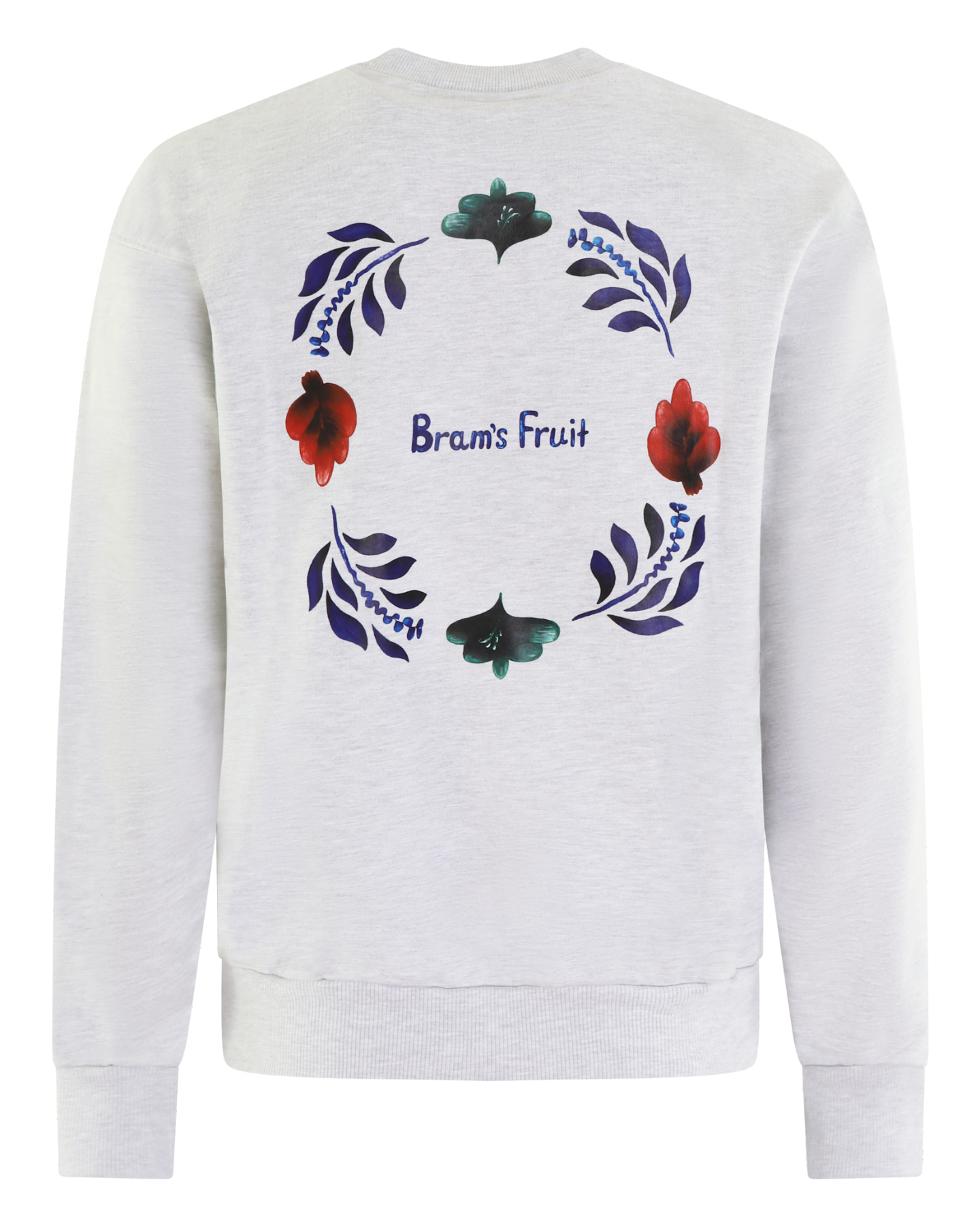 Heren Flora Sweater Grijs
