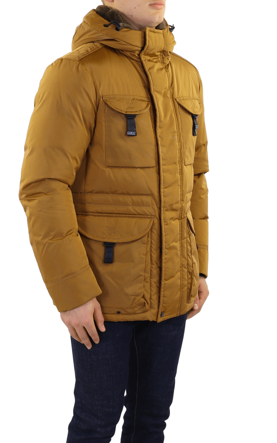 Heren Aiptek NBE 03 FUR Parka Bruin