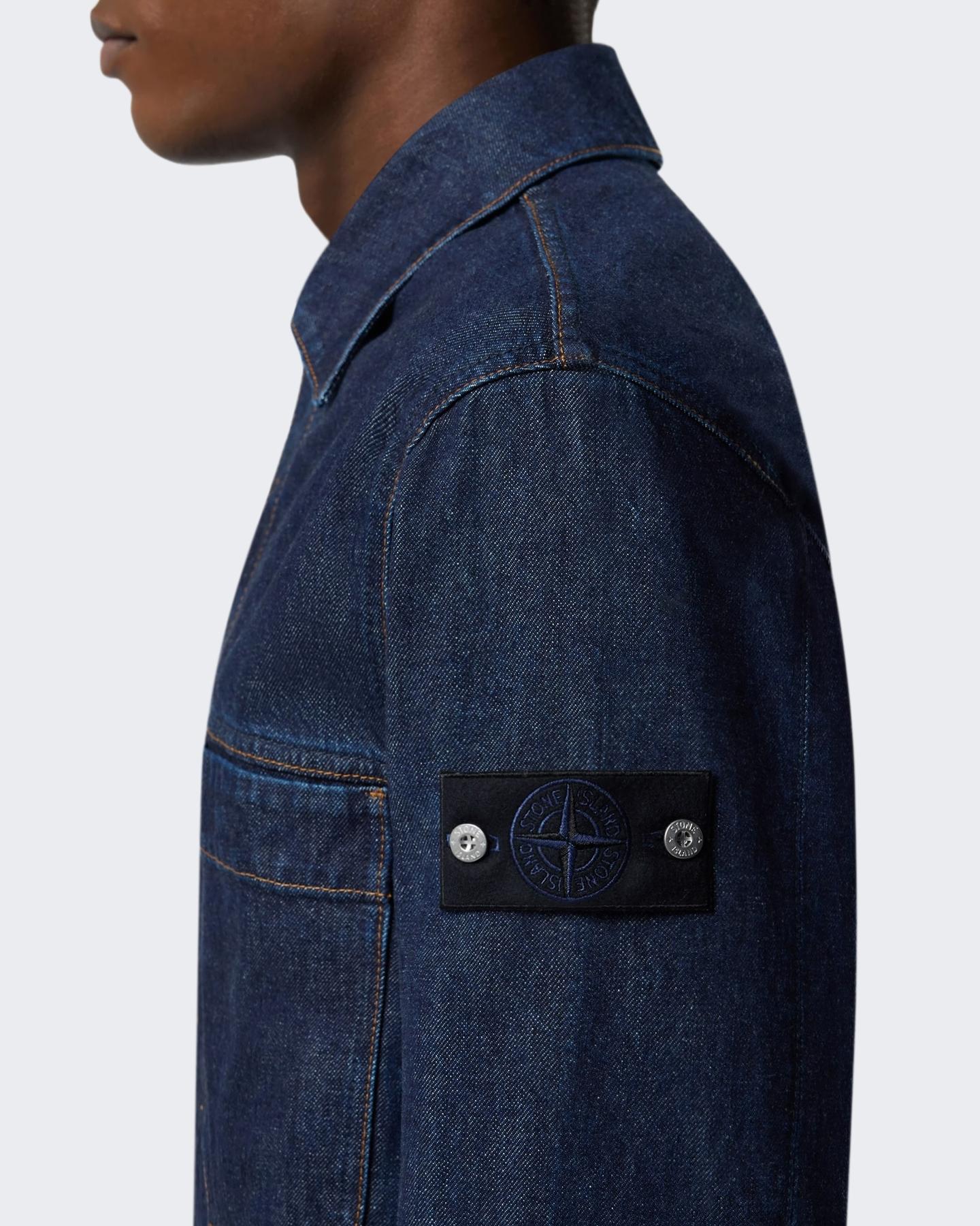 Heren Logopatch Coach Jacketr Blauw