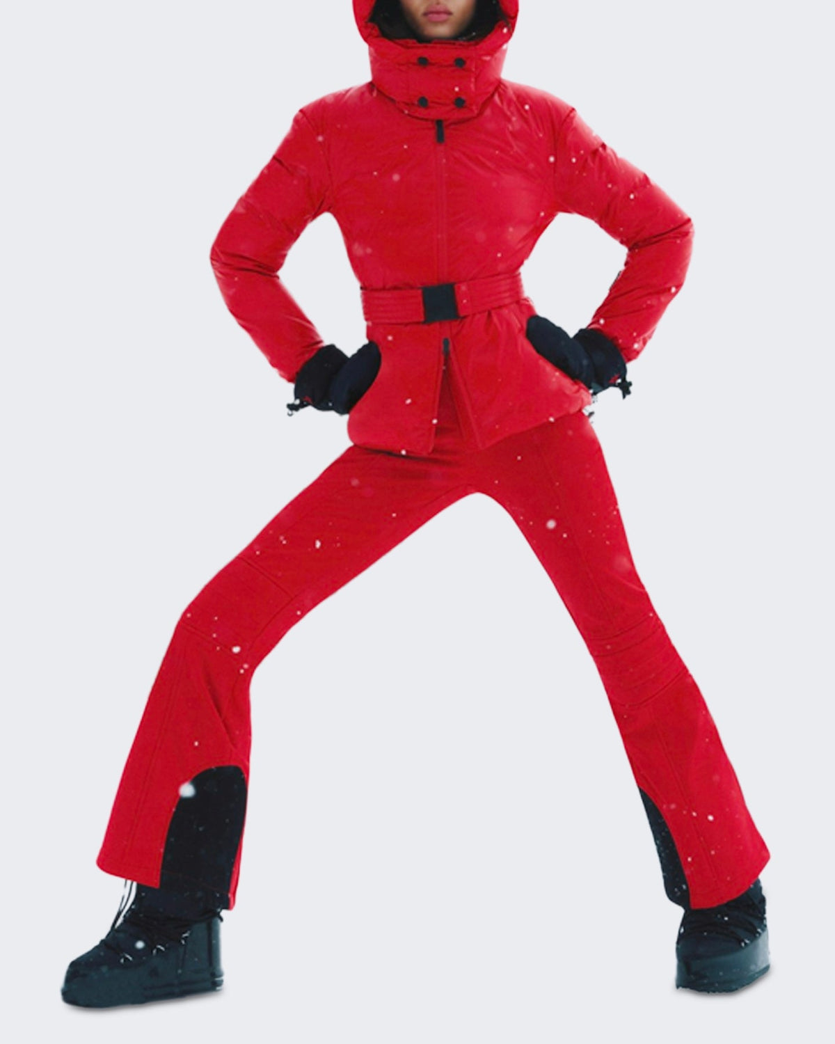 Perfect Moments Dames Skibroek met hoge taille Rood - Eleganza.nl