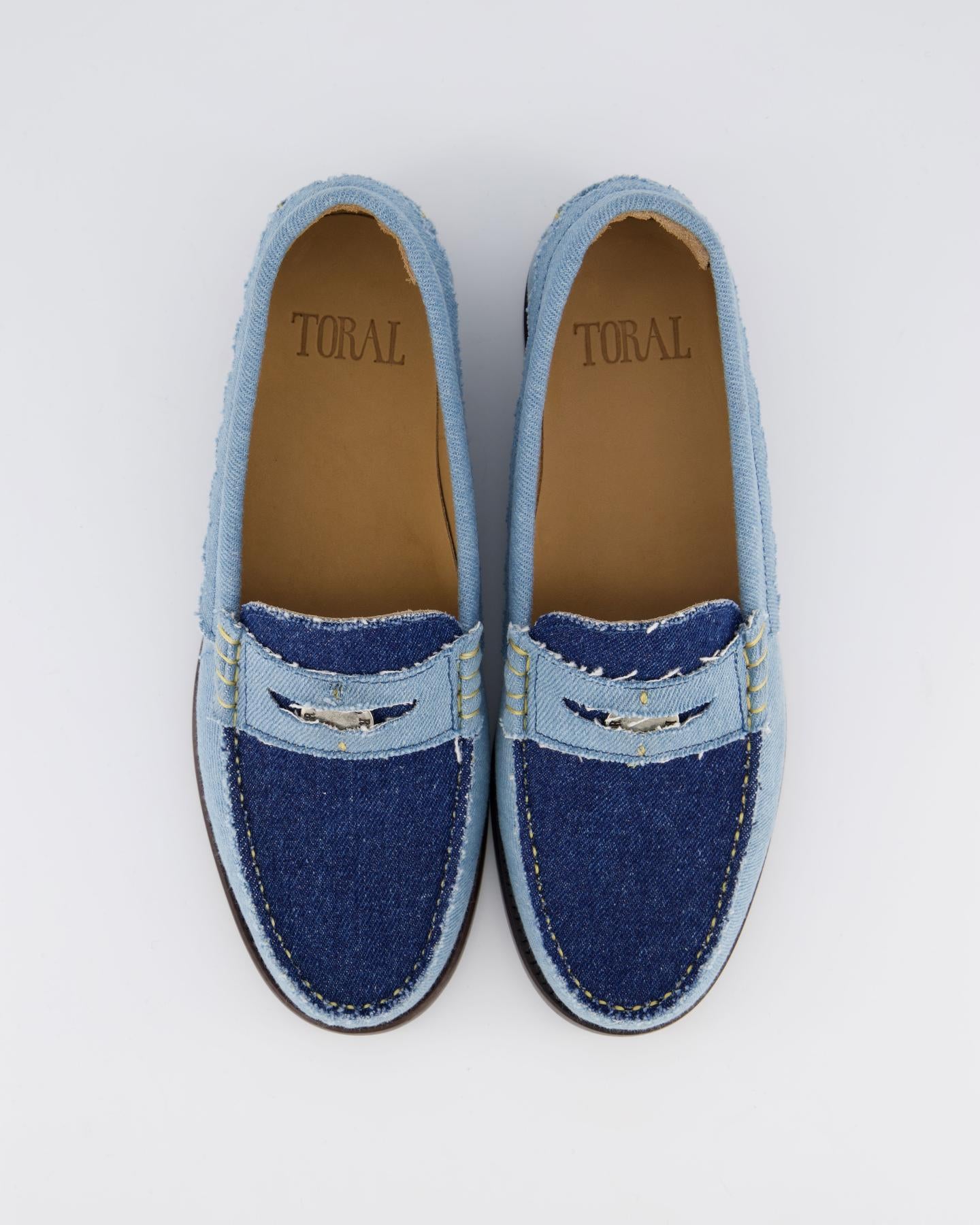 Dames Coin Loafer Blauw/Jeans