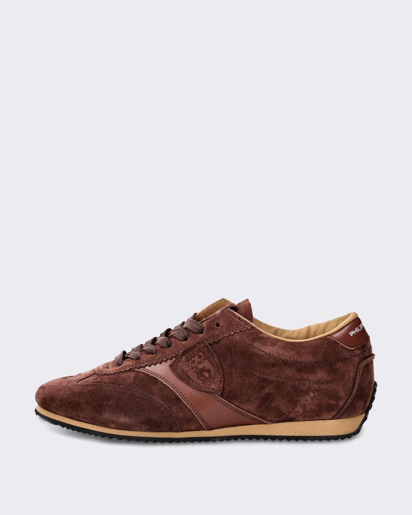 Philippe Model Dames Lage sneaker in bruine colorway Bruin - Eleganza.nl