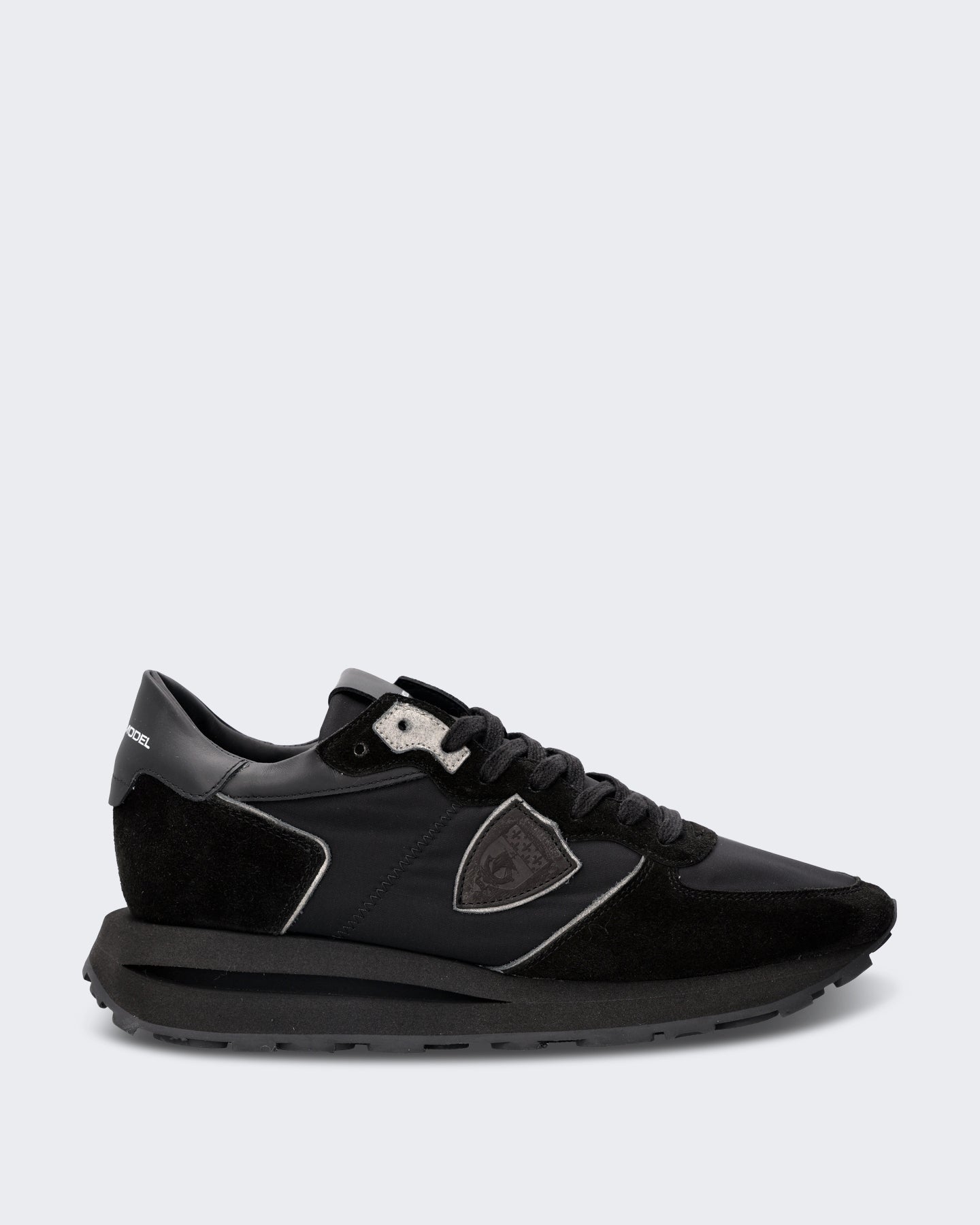 Philippe Model Heren Lage Tropez sneaker met stijlvol design Zwart - Eleganza.nl
