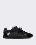 Damen Yulia sneaker van leer en fluweel met Schwarz — huidige kleur