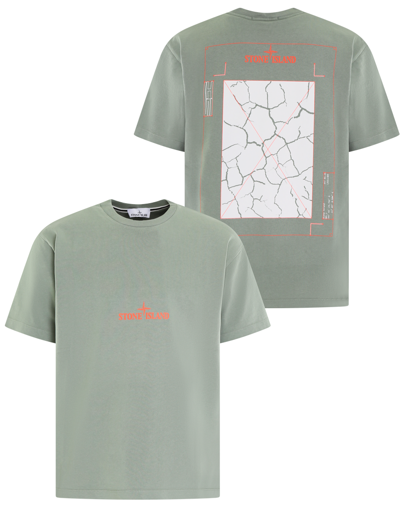 Heren ConstructionLine T-Shirt Groen