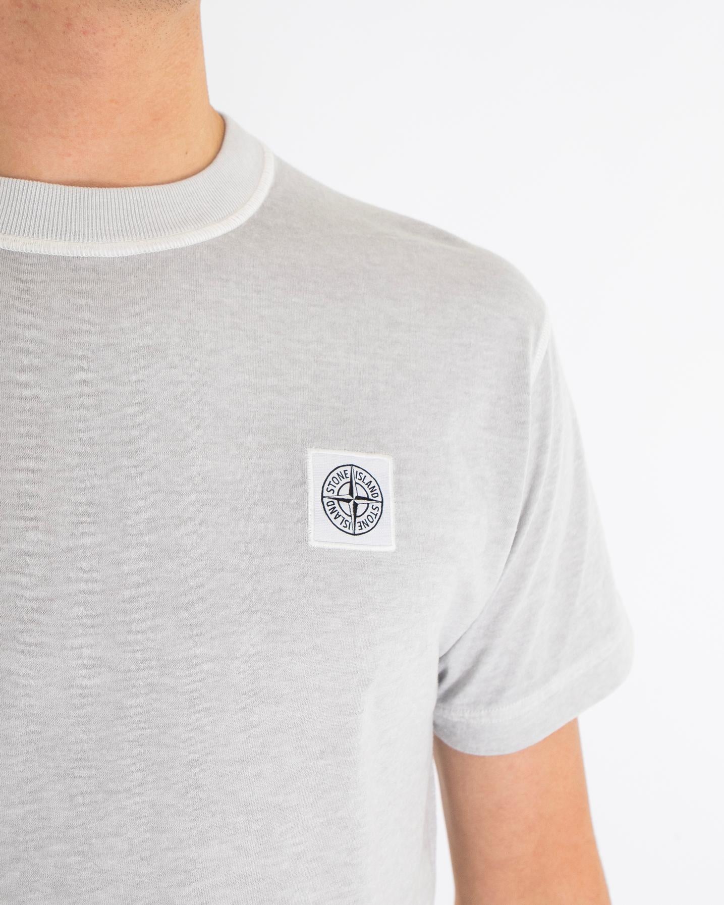 Heren Compass Logo T-Shirt PearlGrey