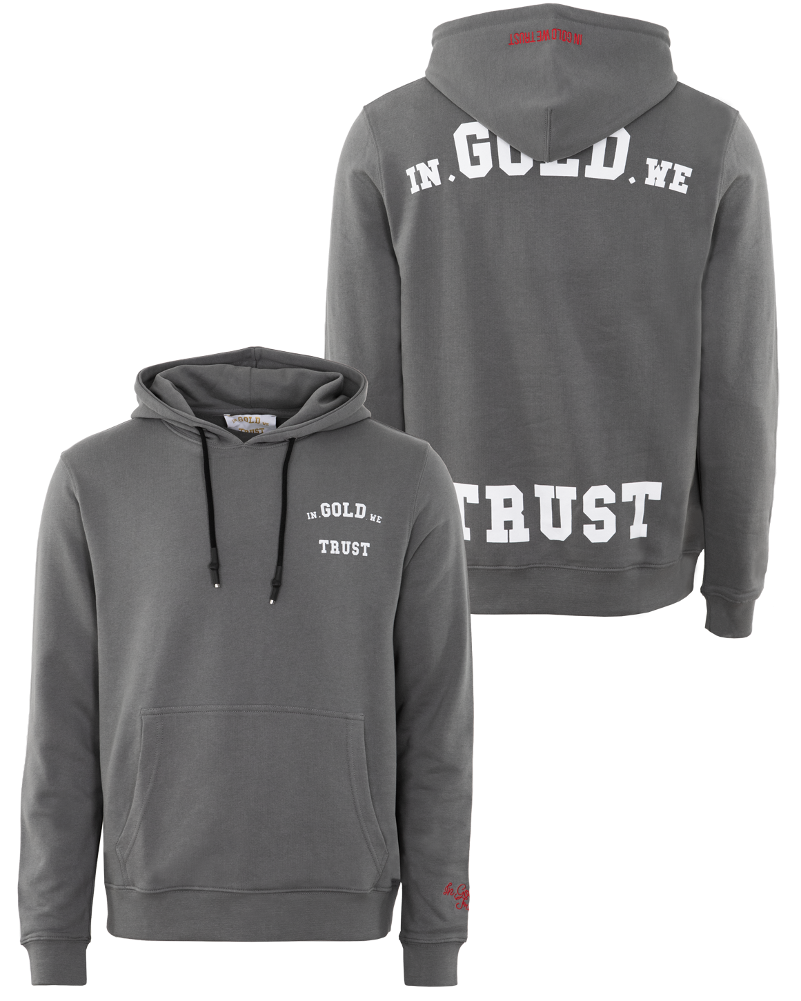 In Gold We Trust Heren The Notorious Grijs Eleganza