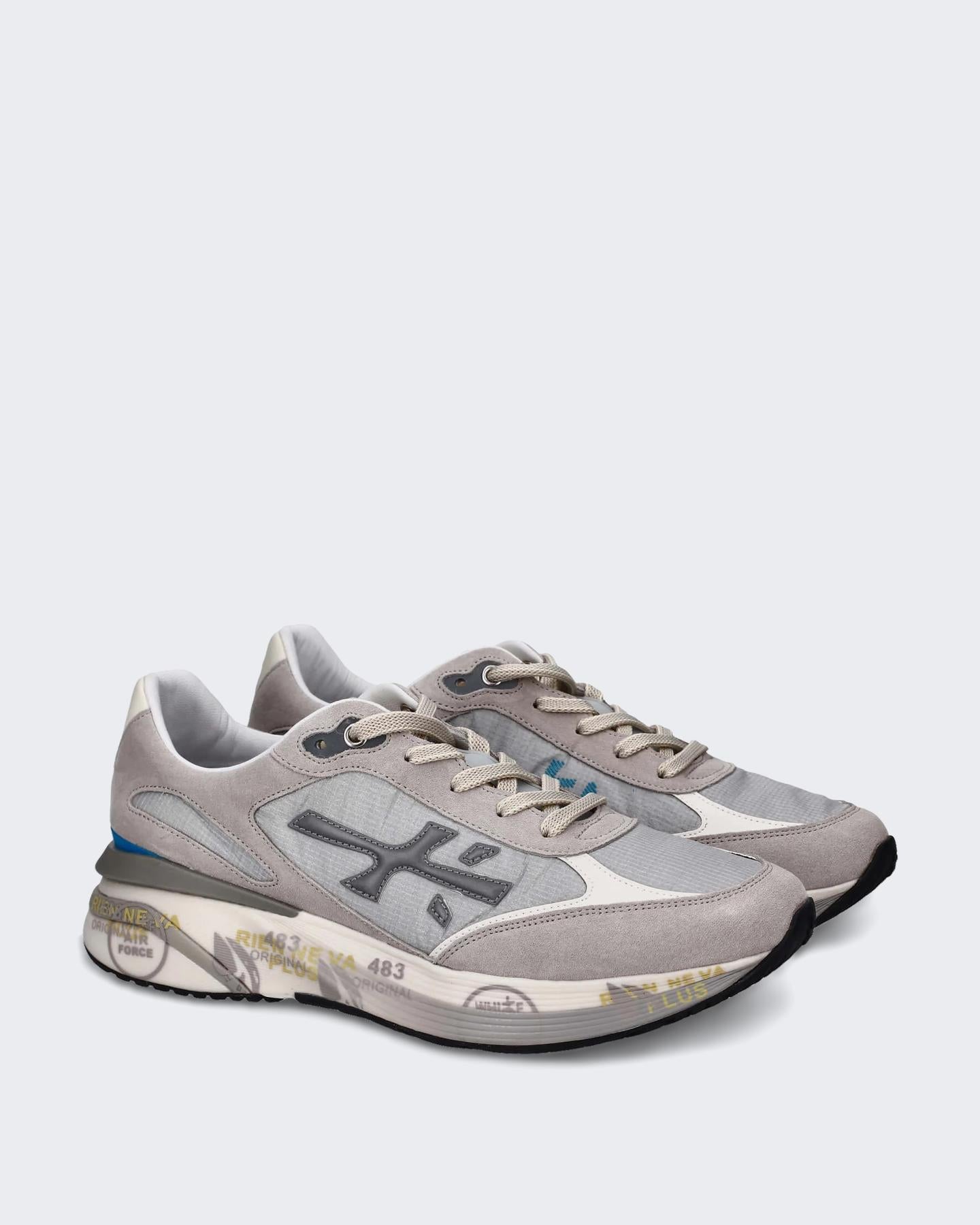 Premiata Heren Moerun Sneaker Grijs
