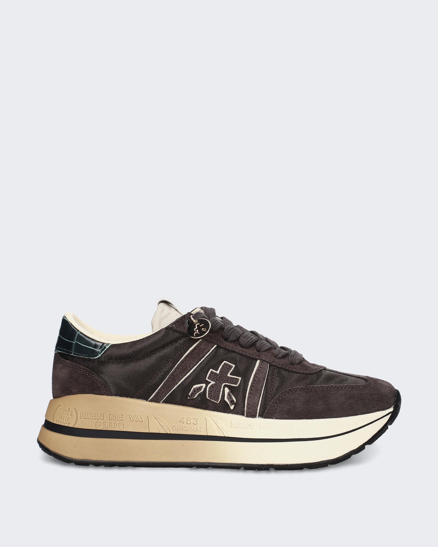 Premiata Dames Sneaker - Bethcoin-Brown Bruin - Eleganza.nl