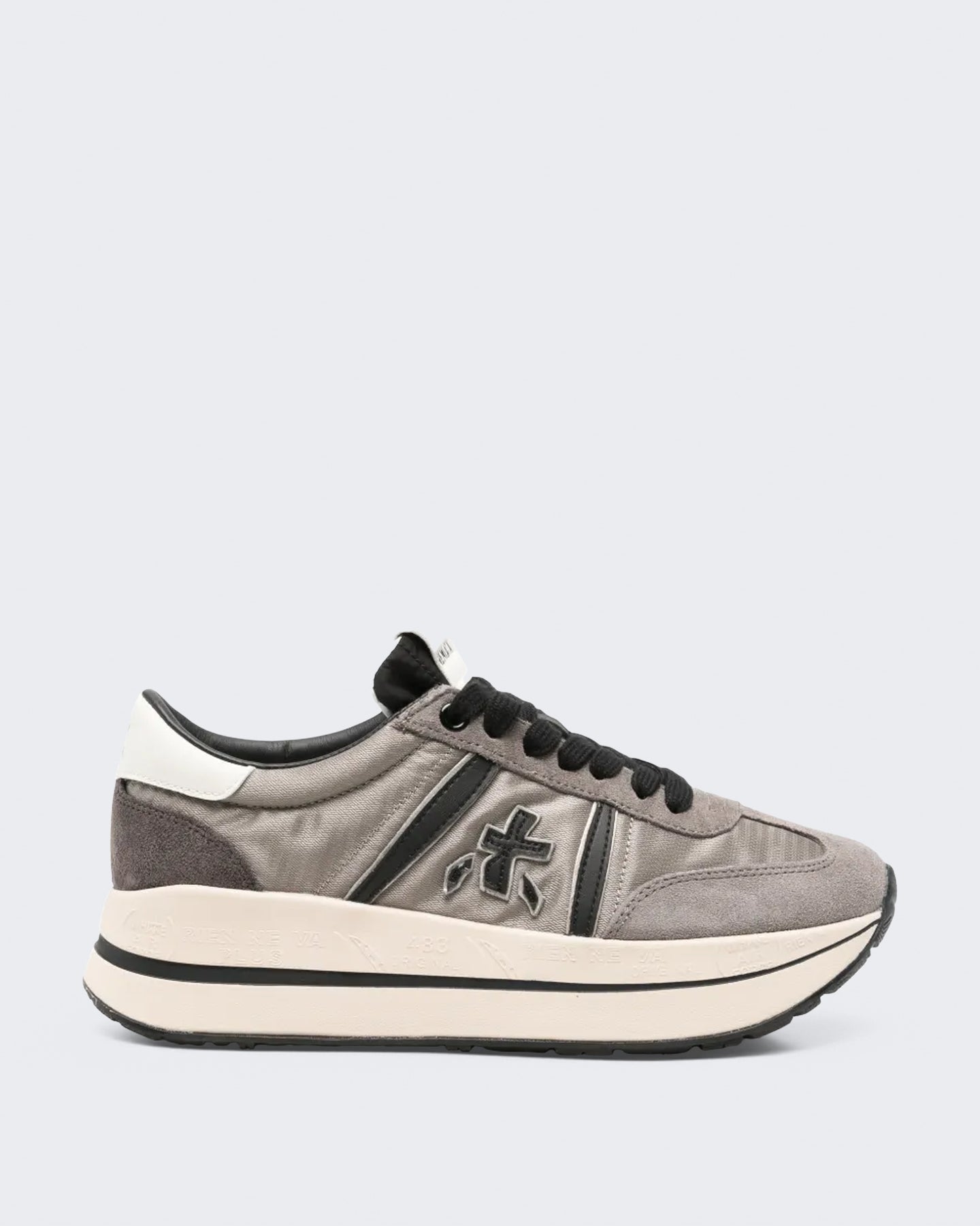 Premiata Dames Sneaker - Bethcoin-Grey Grijs - Eleganza.nl