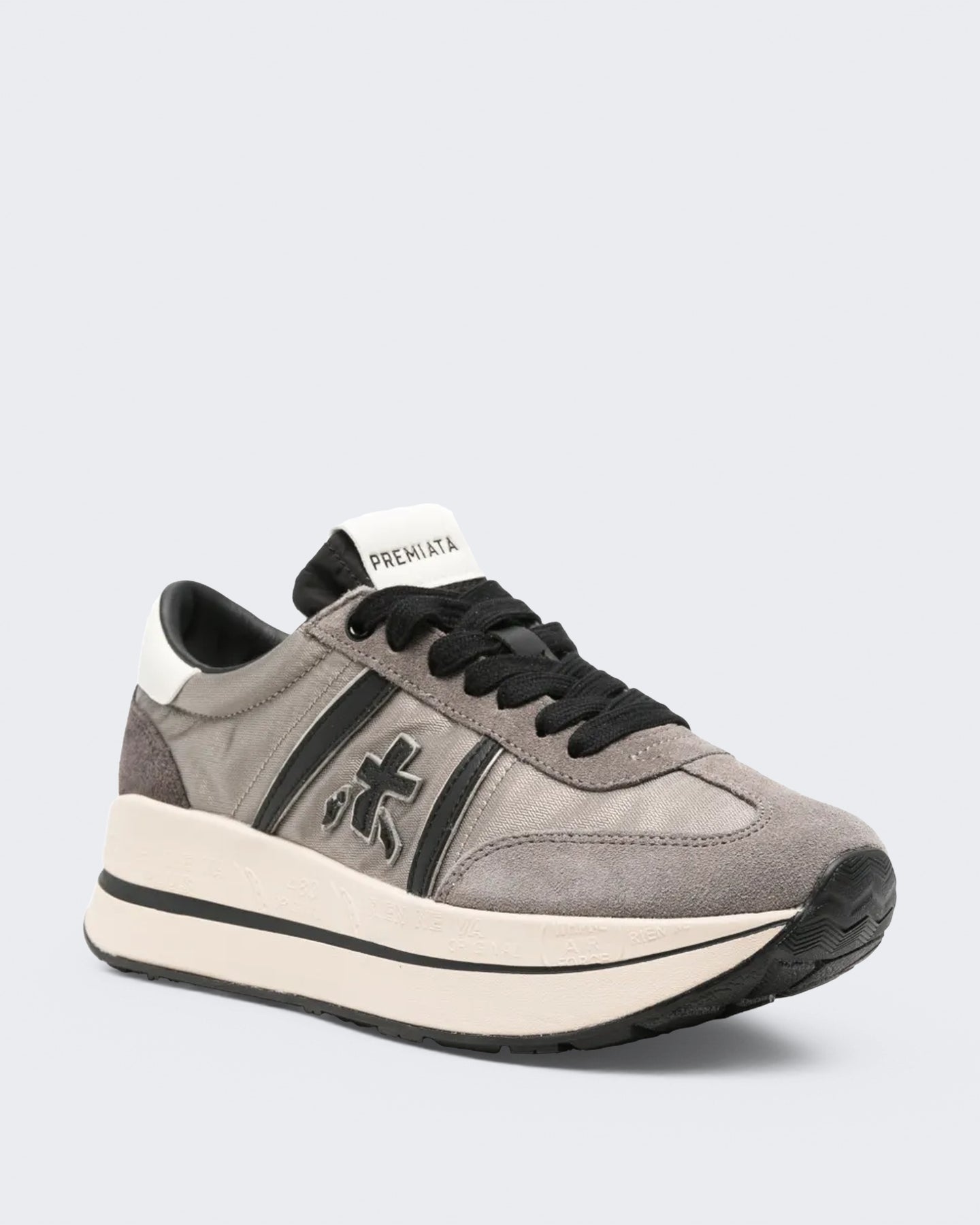 Premiata Dames Sneaker - Bethcoin-Grey Grijs - Eleganza.nl
