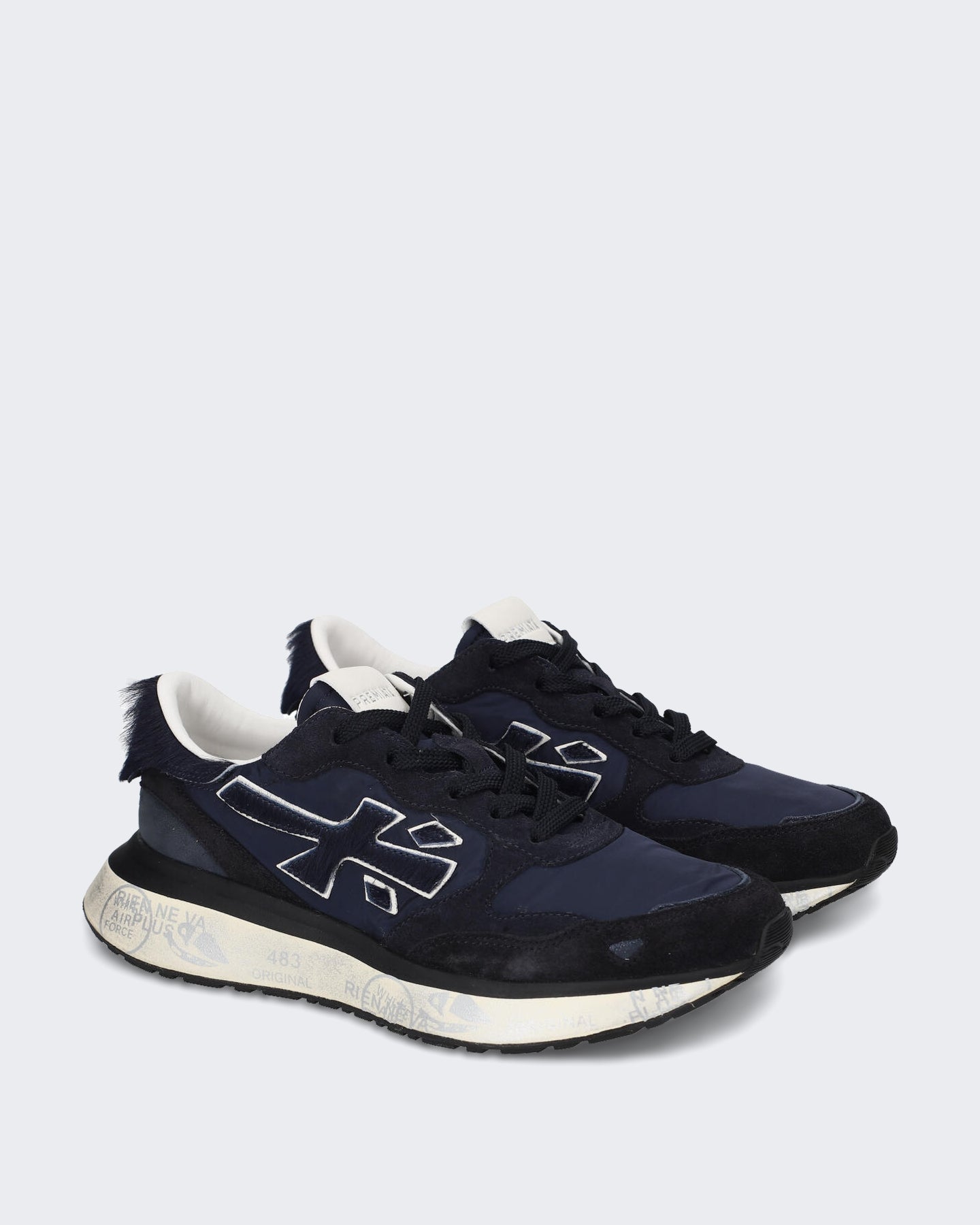 Premiata Dames Sneaker in Blauw - Eleganza.nl