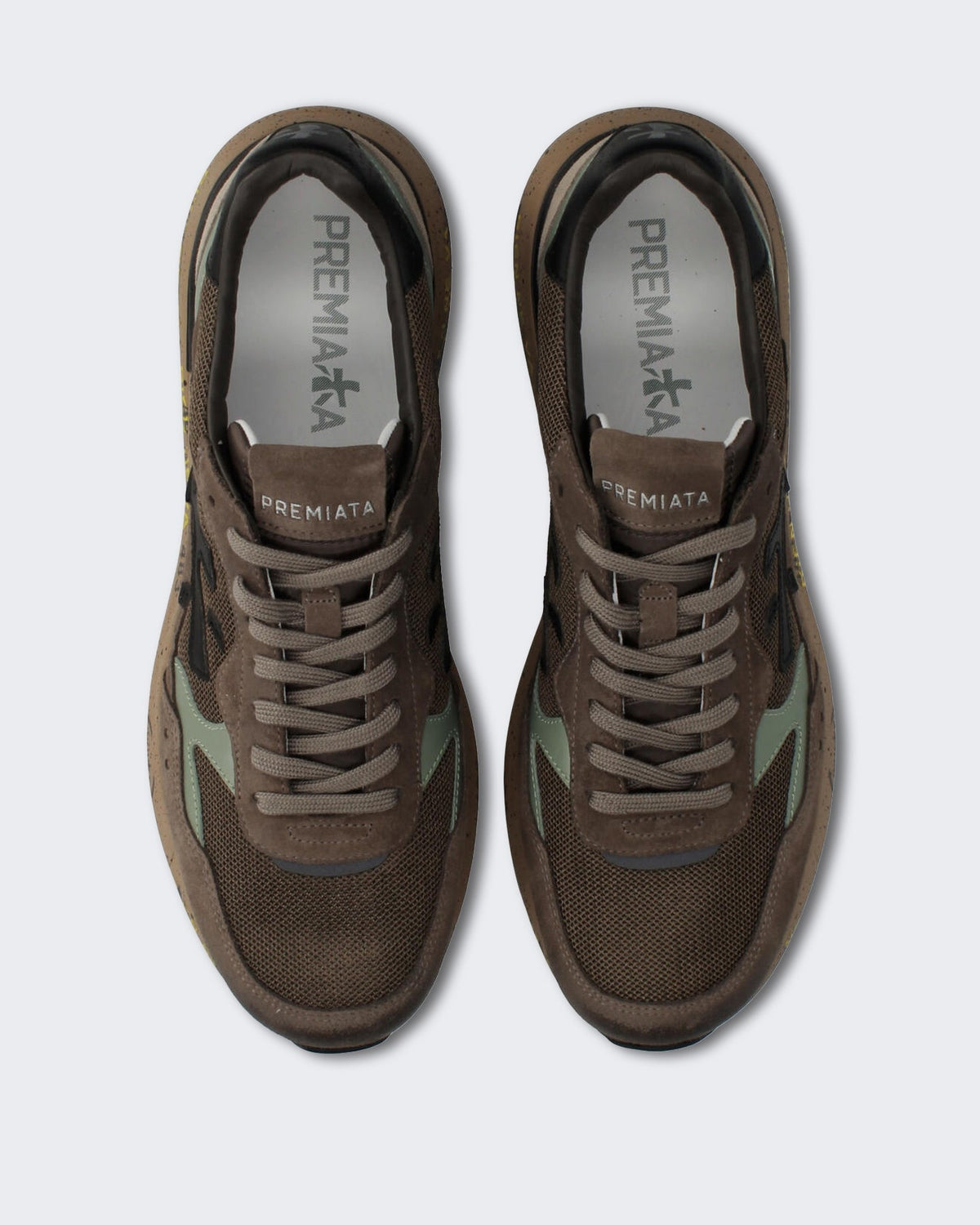 Premiata Heren Sneaker - Mick0.1-Light Brown Bruin (2) - Eleganza.nl