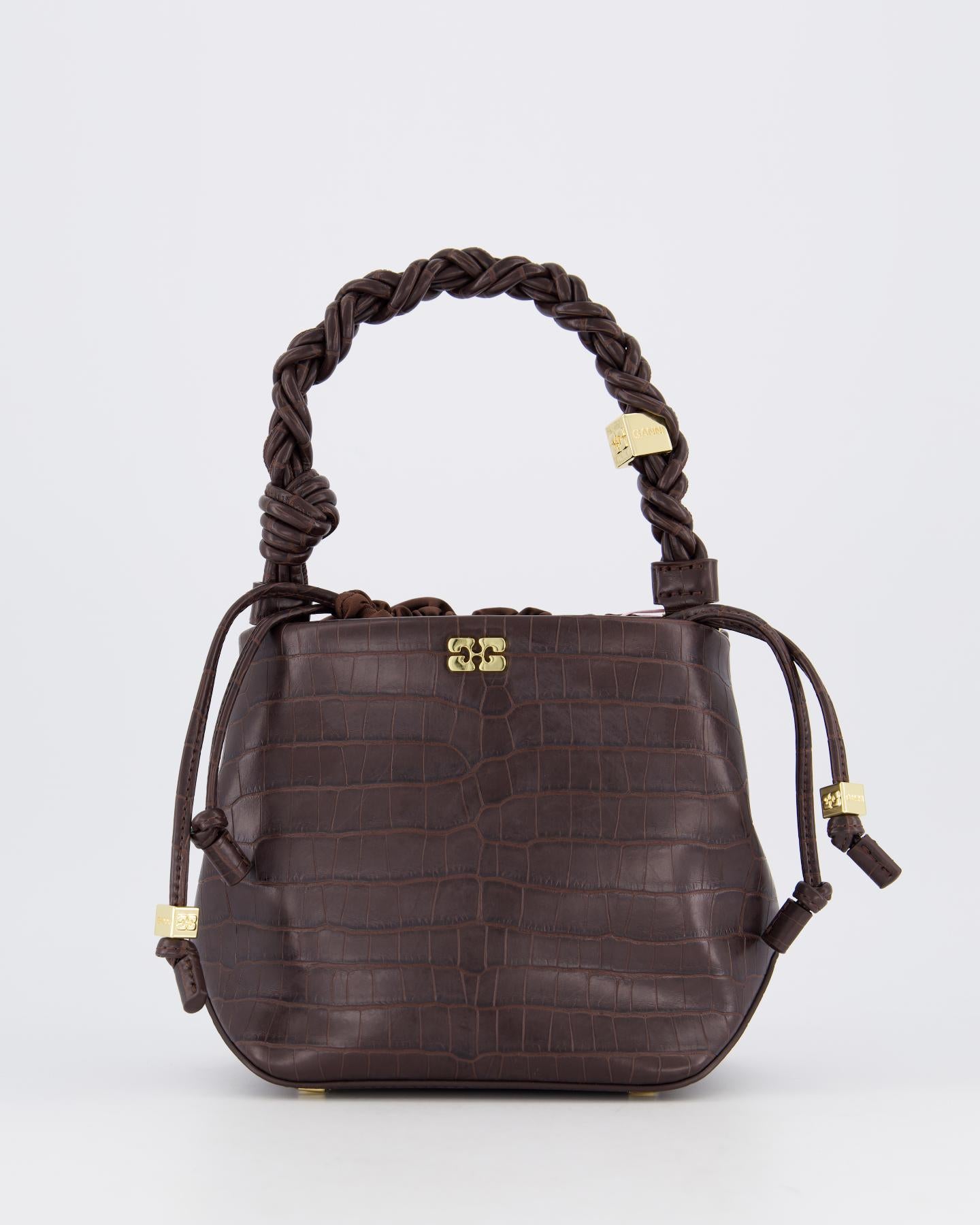 Dames Bou Bucket Bag Croco