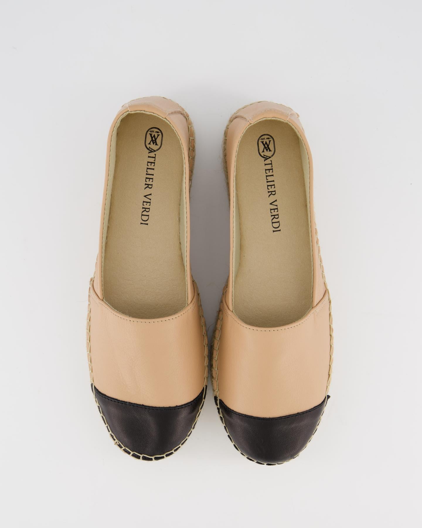 Dames Isabella Loafer Beige/Zwart