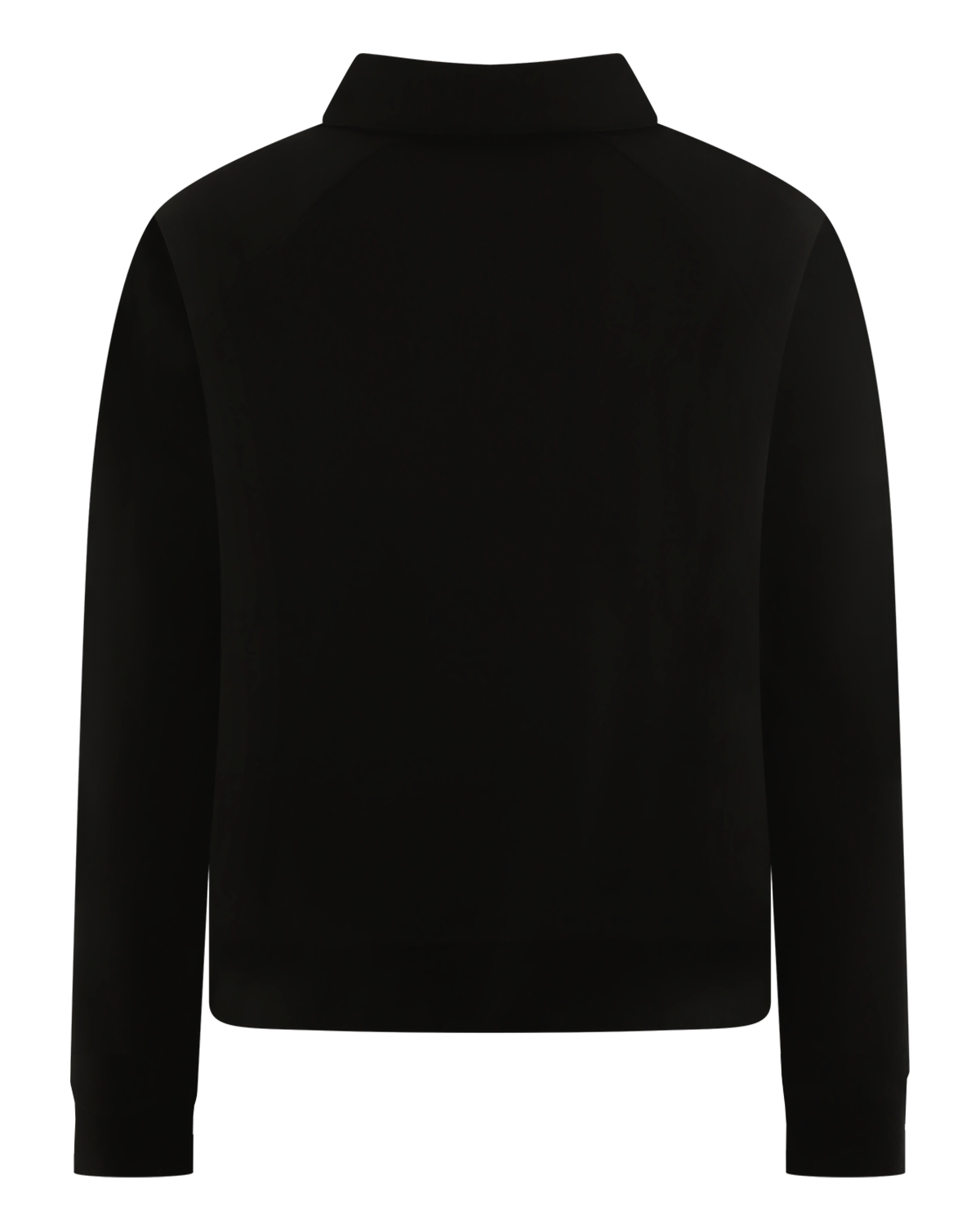 Heren Signature Sweater HalfZip Zwar