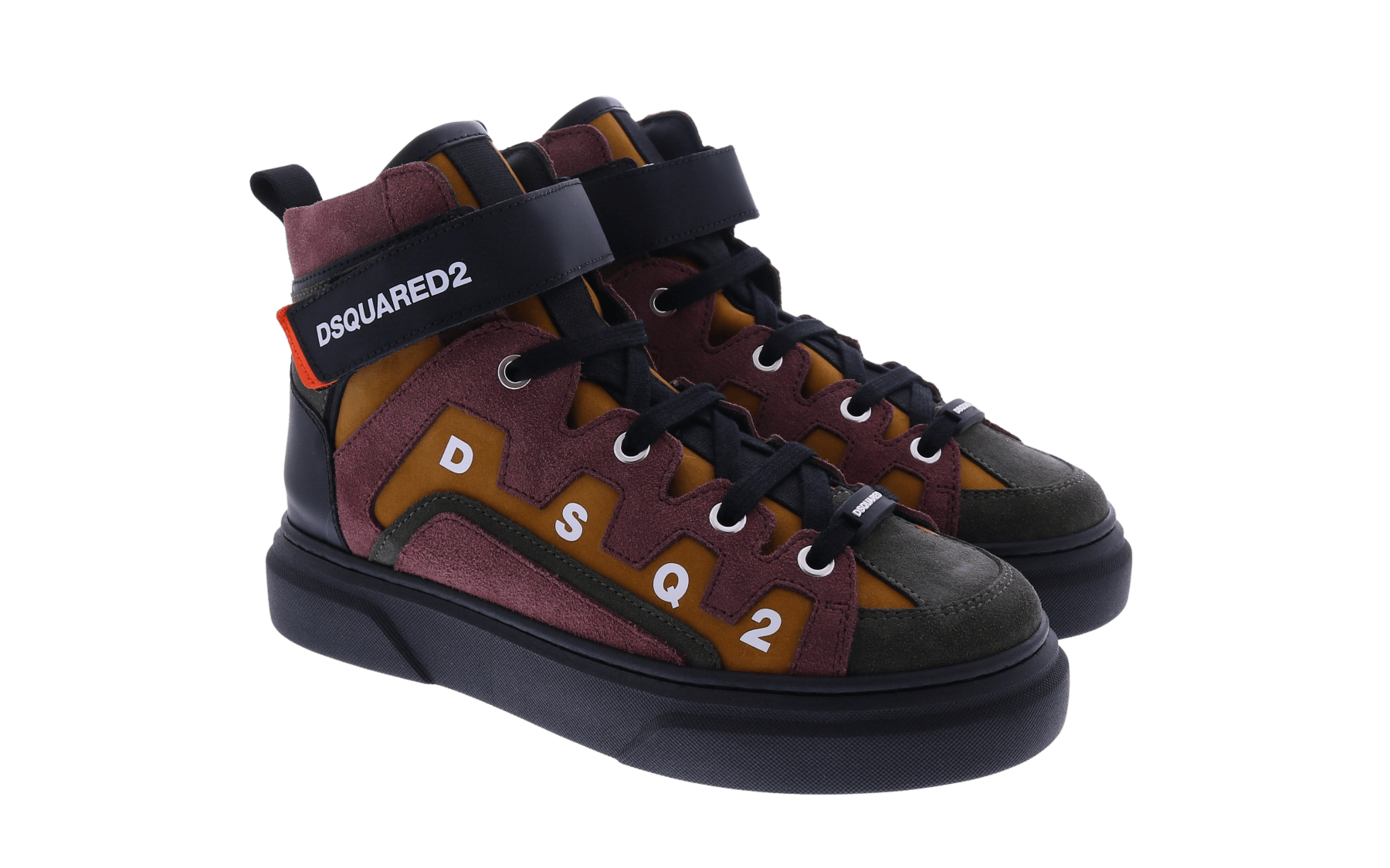 Kids Sneakers Mid Box Sole Lace+Str